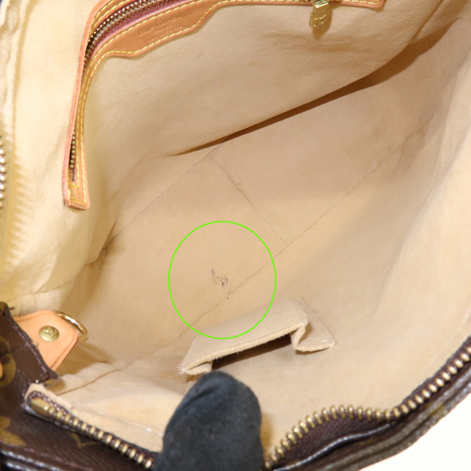 Louis Vuitton Monogram Canvas Looping GM Shoulder Bag Brown M51145