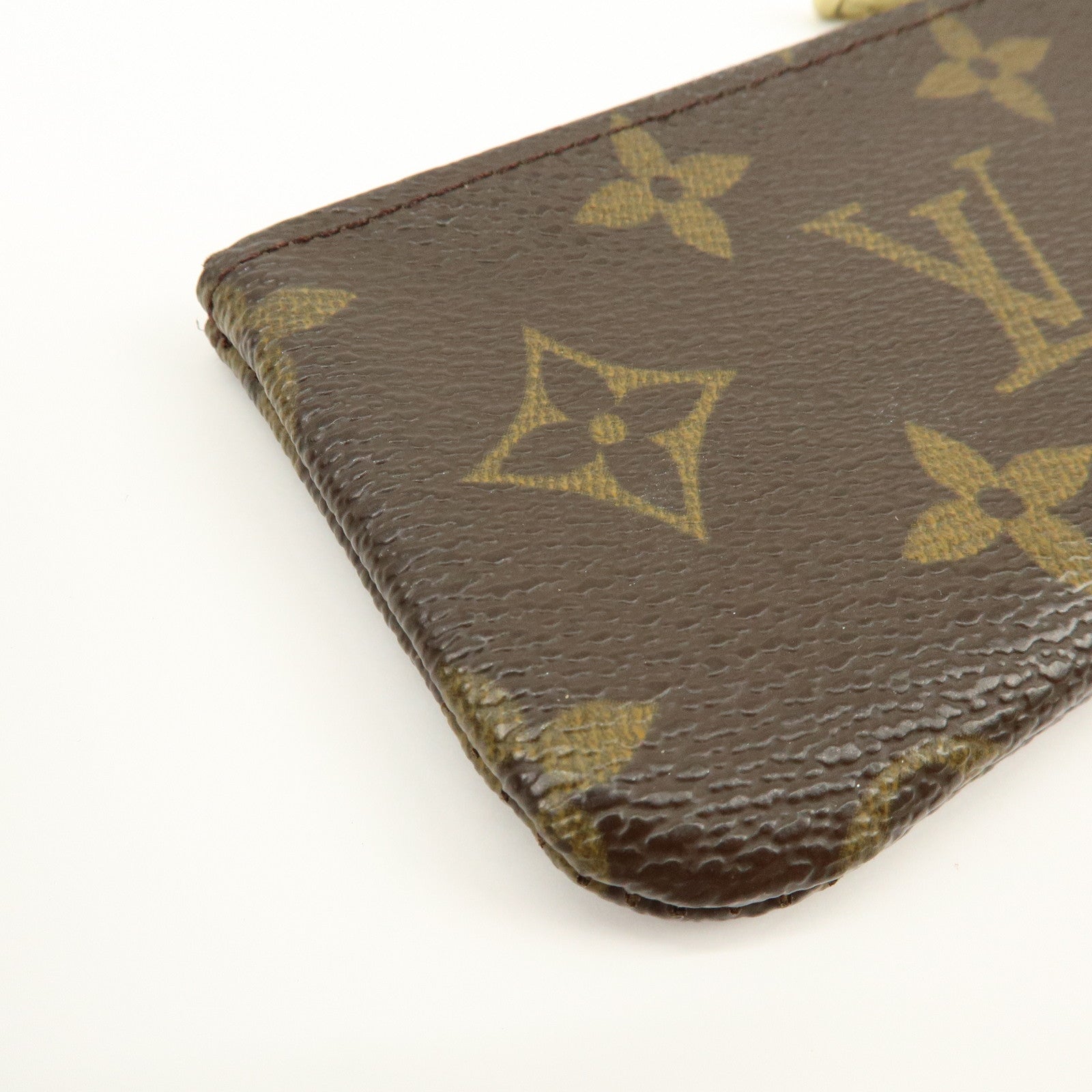 Louis Vuitton Monogram Pochette Cles Coin Case Key Case M62650