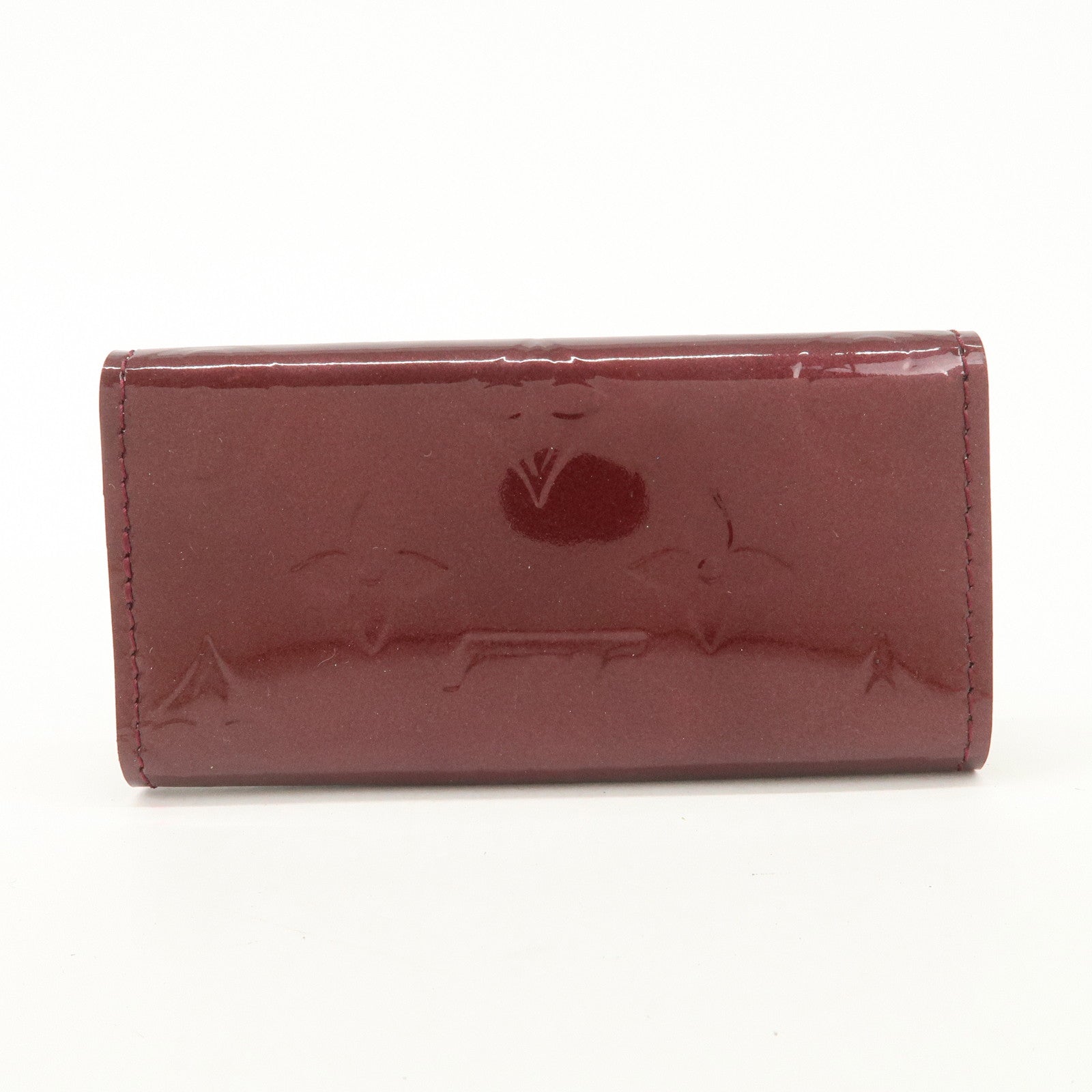 Louis Vuitton Vernis Multicles 4 Key Case Rouge Fauviste M91542