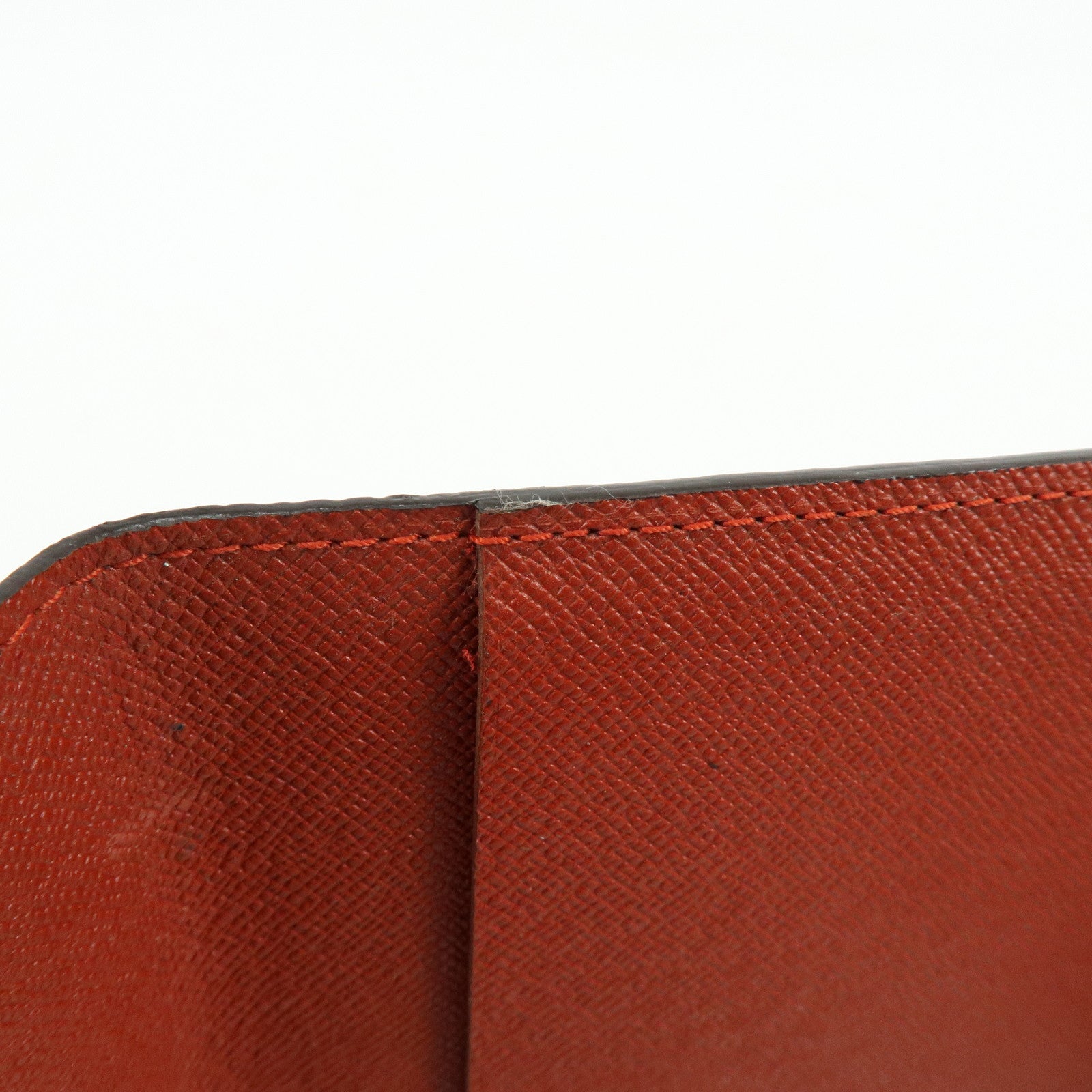 Louis Vuitton Damier Ebene Canvas Leather CD Case Holder N62935