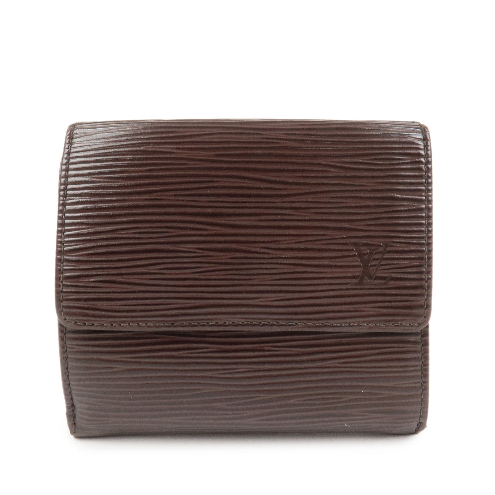 Louis Vuitton Epi Porte Monnaie Billets Carte Credit Mocha M6348D