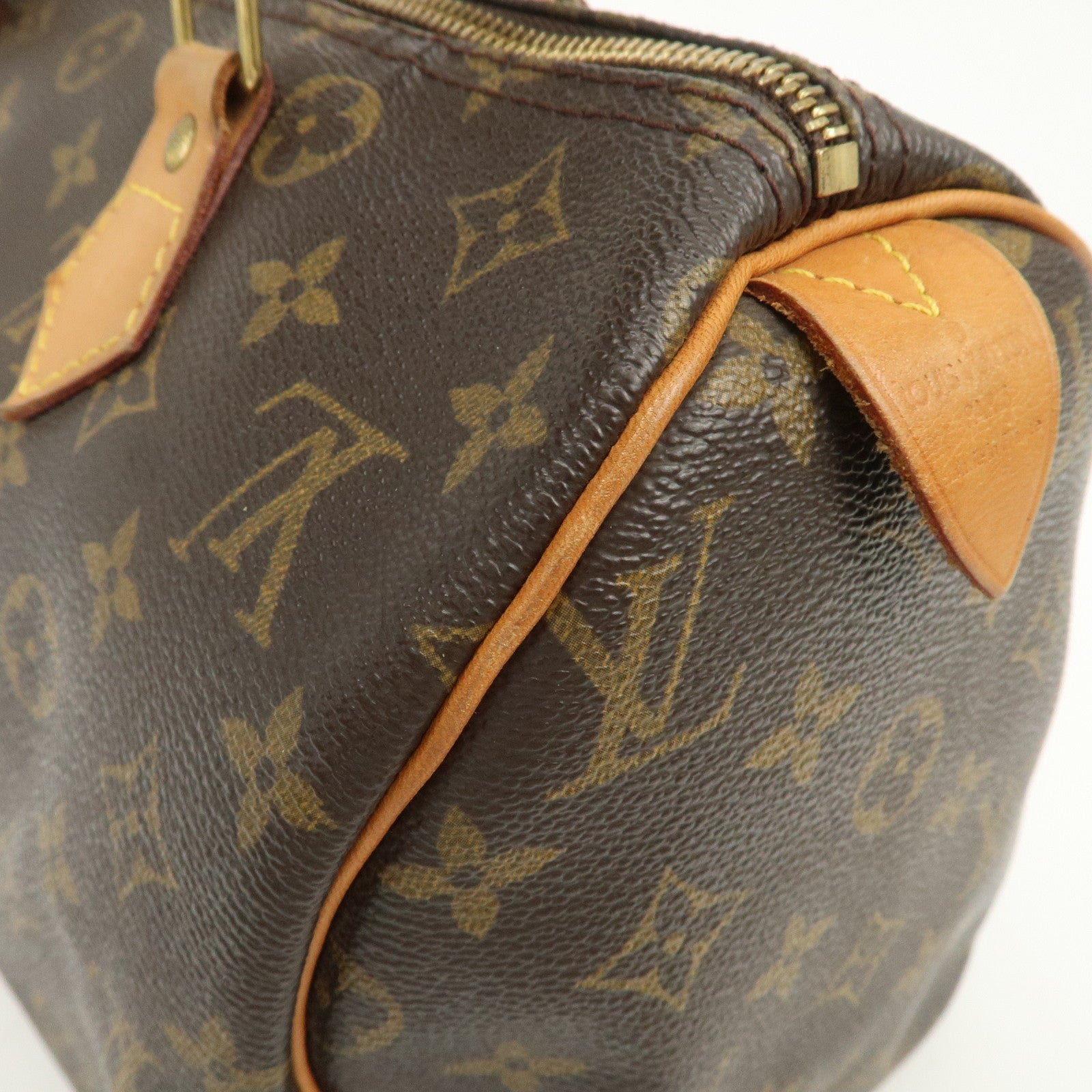 Louis Vuitton Monogram Speedy 30 Boston Bag Hand Bag Brown M41526