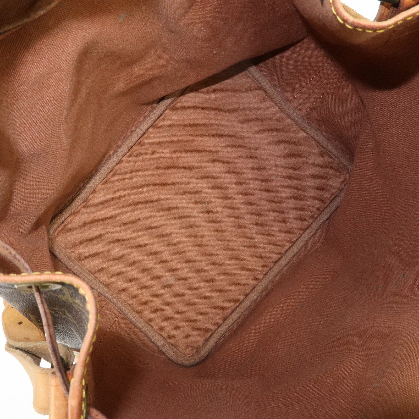 Louis Vuitton Monogram Petit Noe Shoulder Bag Brown M42226