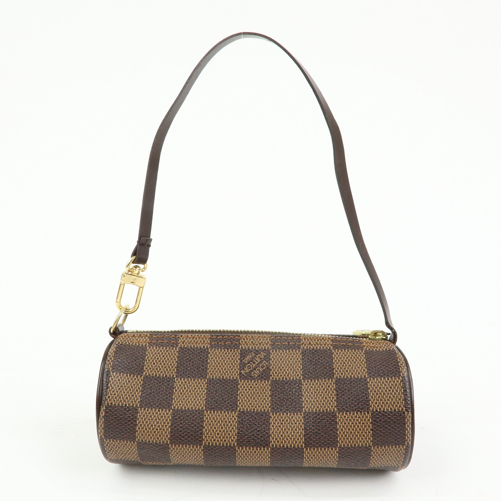 Louis Vuitton Dameir Mini Pouch for Papillon Bag Damier Ebene Brown