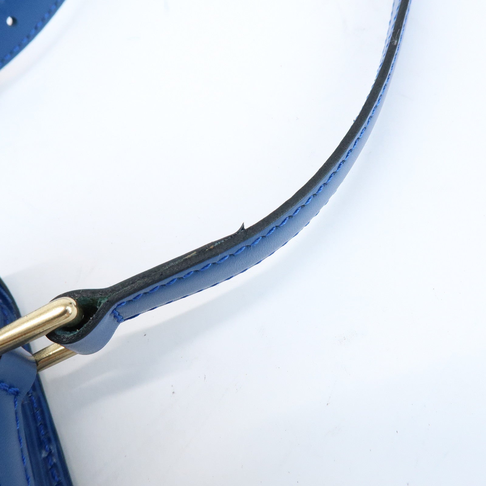 Louis Vuitton Epi Mini Saint Cloud Shoulder Bag Toledo Blue M52215