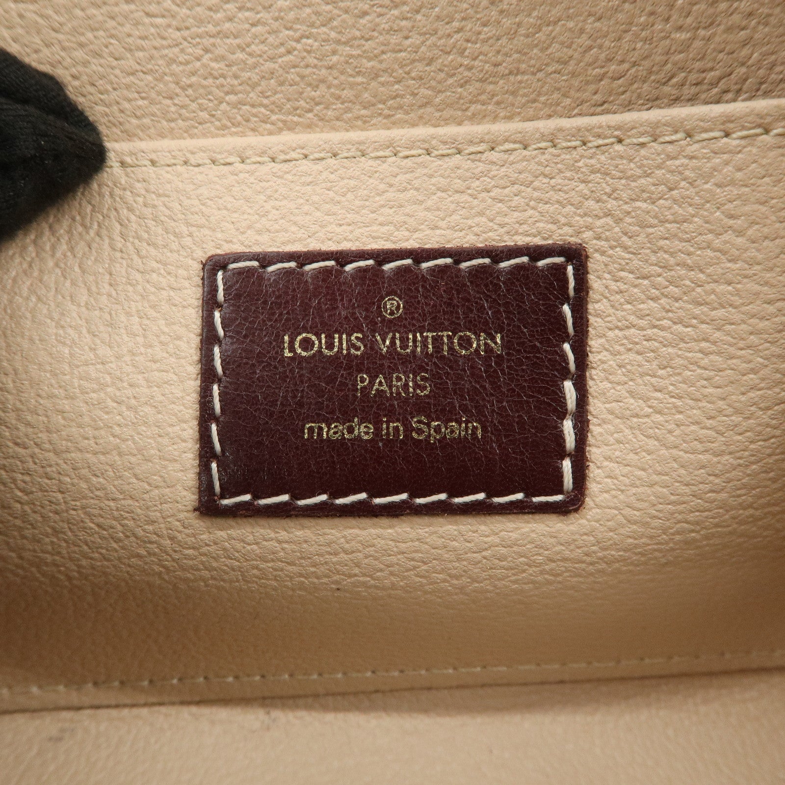 Louis Vuitton Monogram Idylle Pochette Cosmetic Pouch Sepia M40377