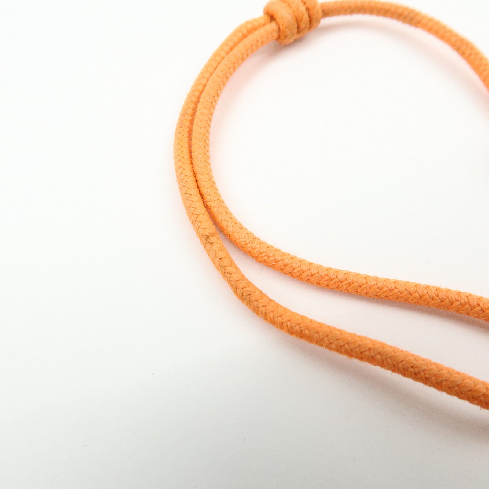Louis Vuitton Silver Lockit Virgil Abloh Bracelet Orange Q95865