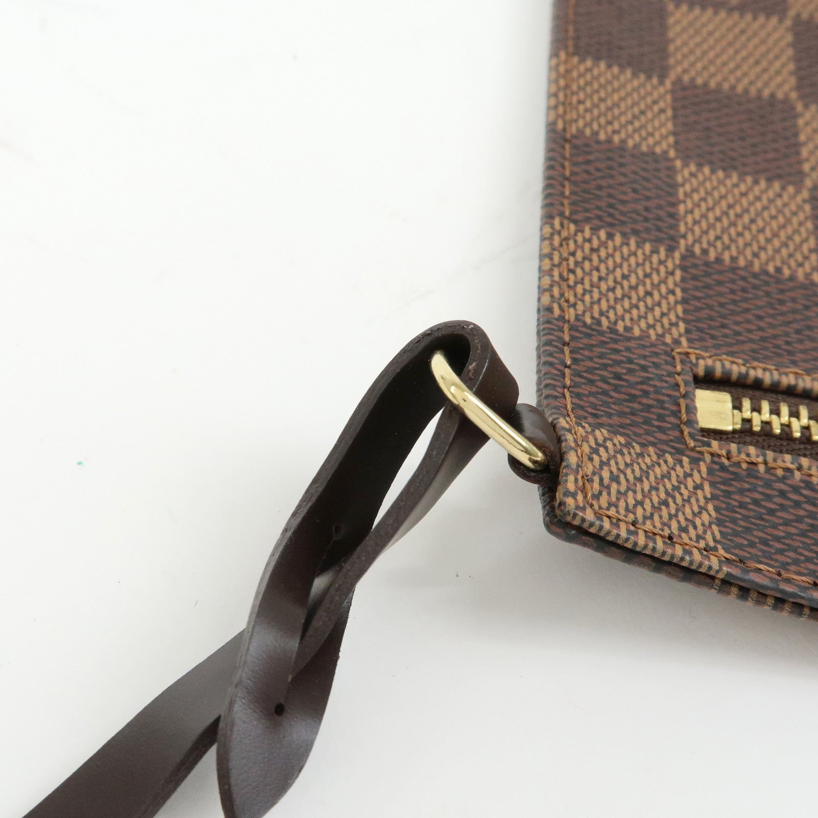 Louis Vuitton Damier Canvas Pouch for Clifton Bag Ebene N51149