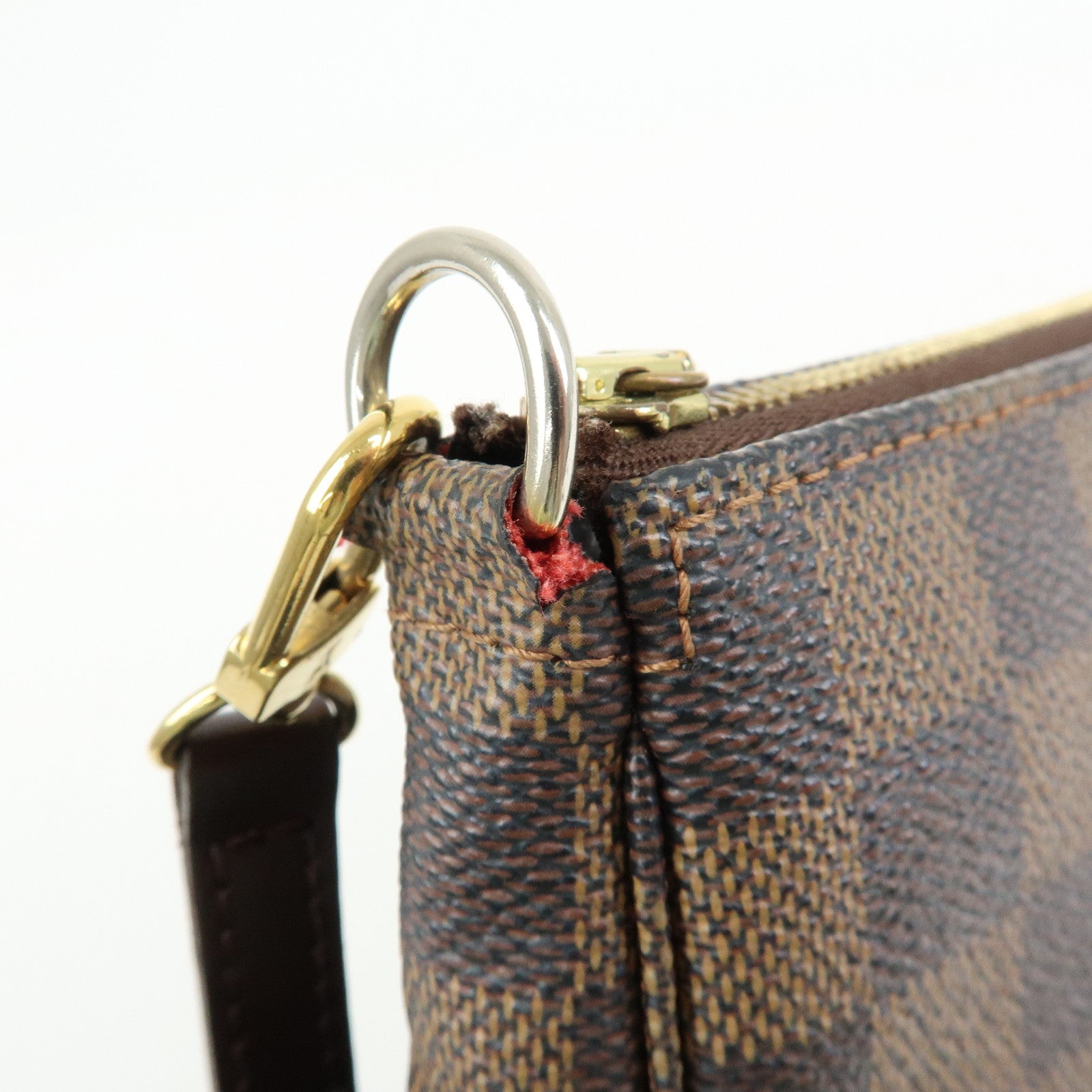 Louis Vuitton Damier Ebene Pochette Accessoires Hand Bag N51985
