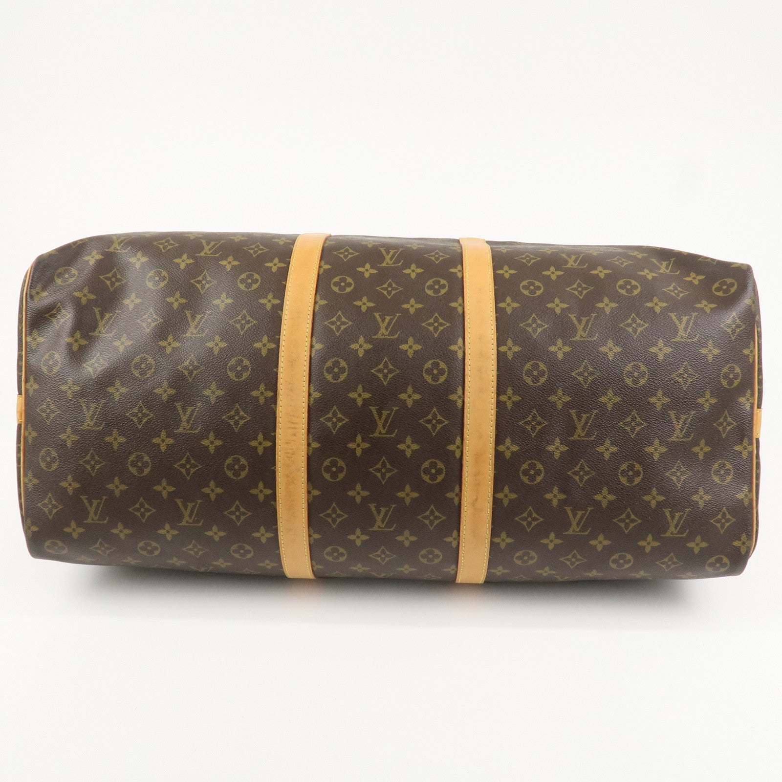 Louis Vuitton Monogram Keep All Bandouliere 60 Boston Bag M41412