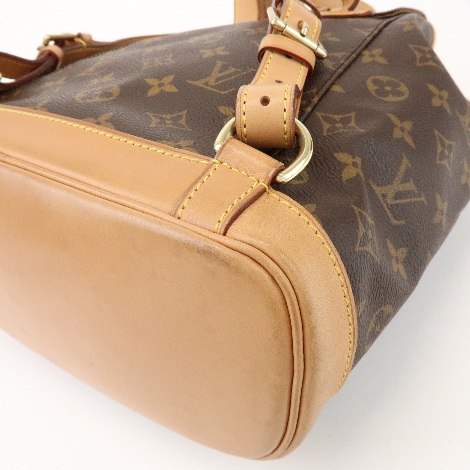 Louis Vuitton Monogram Montsouris MM Backpack Brown M51136