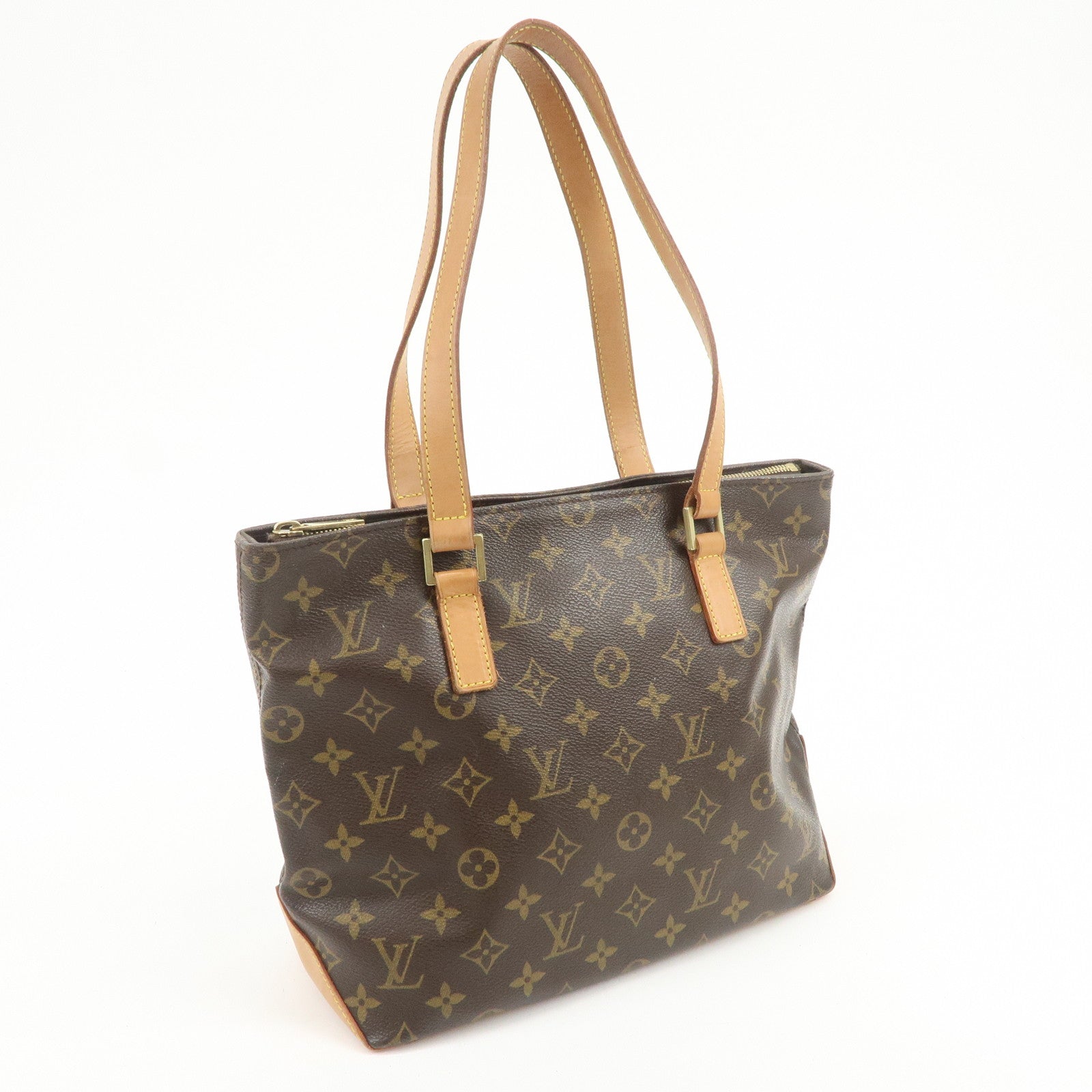 Louis Vuitton Monogram Cabas Piano Tote Bag Hand Bag M51148