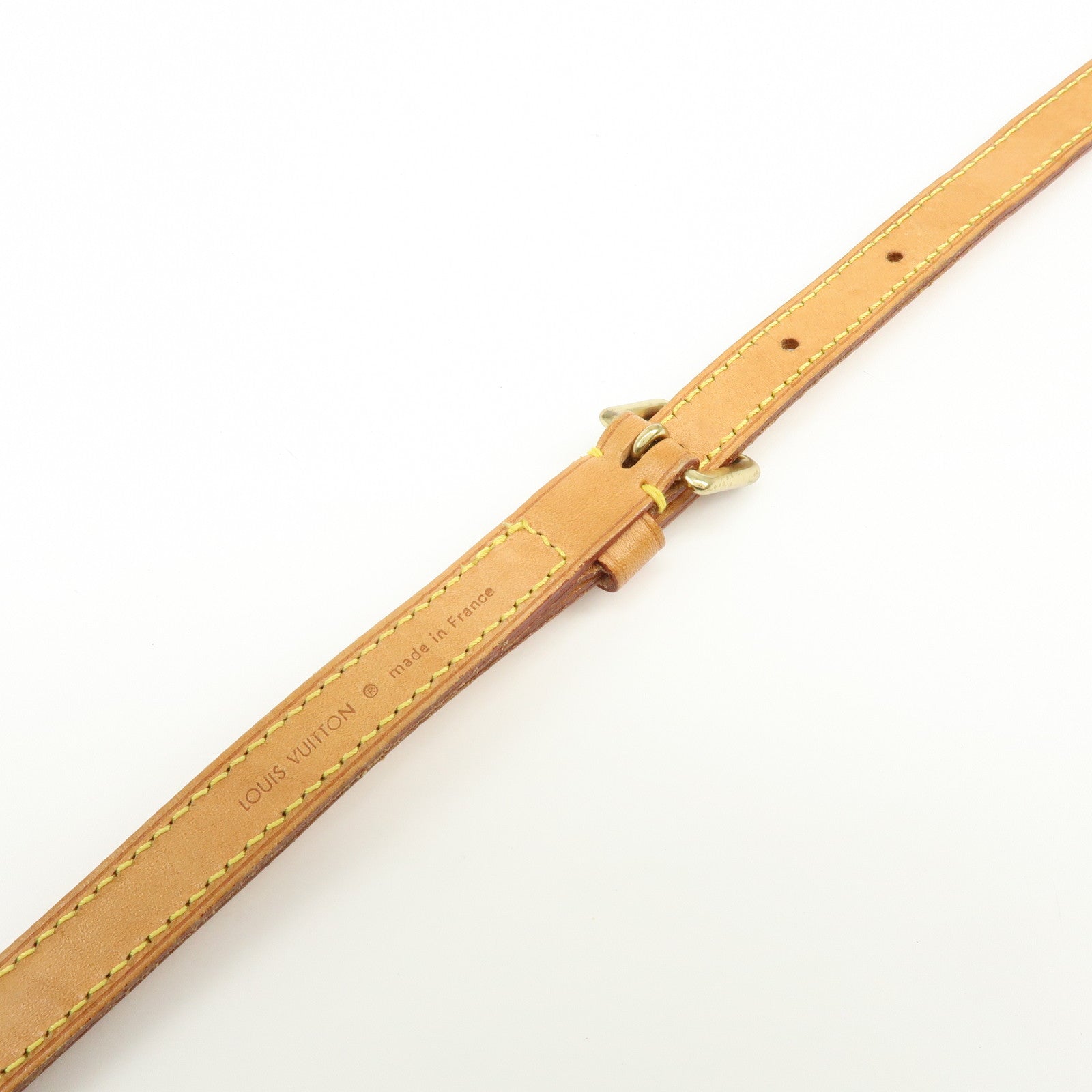 Louis Vuitton Adjustable Leather Shoulder Strap 120cm 1.6cm J52312