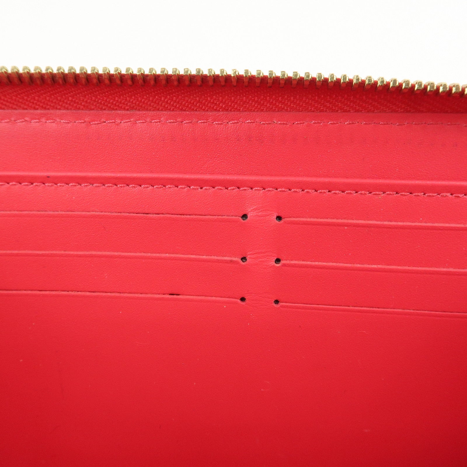 Louis Vuitton Monogram Vernis Round Zippy Wallet Hot Pink M93058