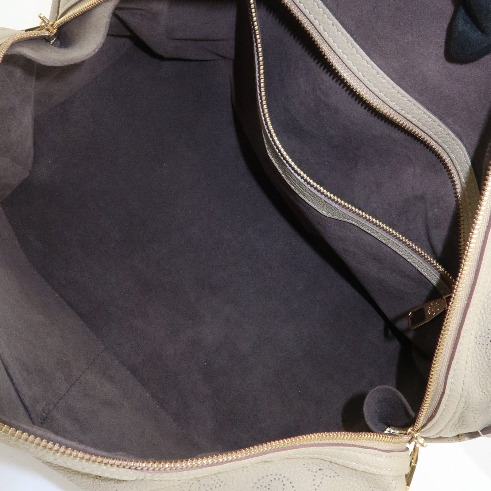 Louis Vuitton Galatea MM Leather Shoulder Bag Coquille Beige M93852