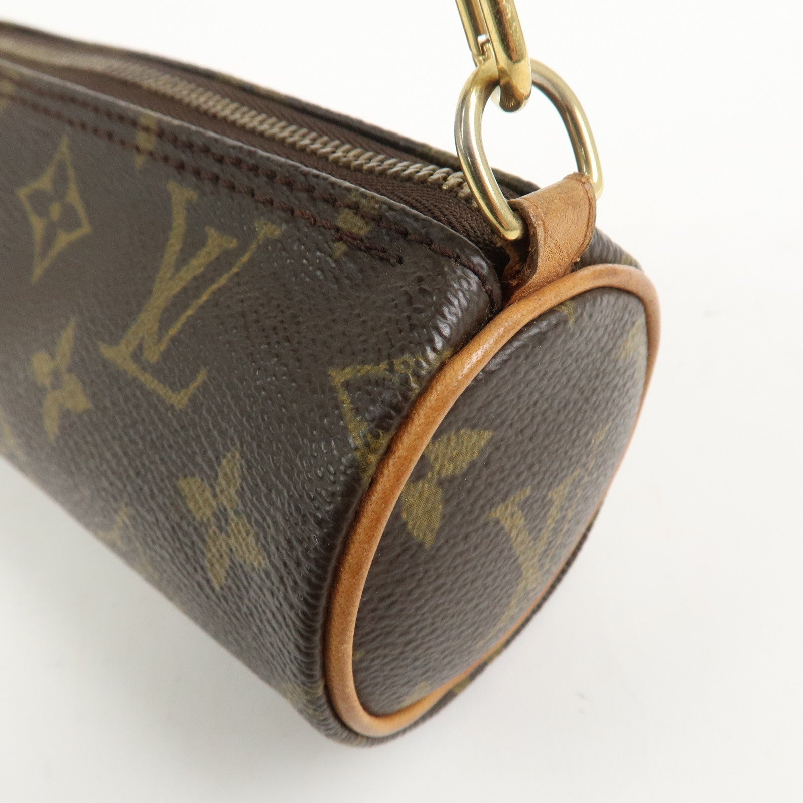 Louis Vuitton Mini Pouch for Papillon Bag New Style Brown