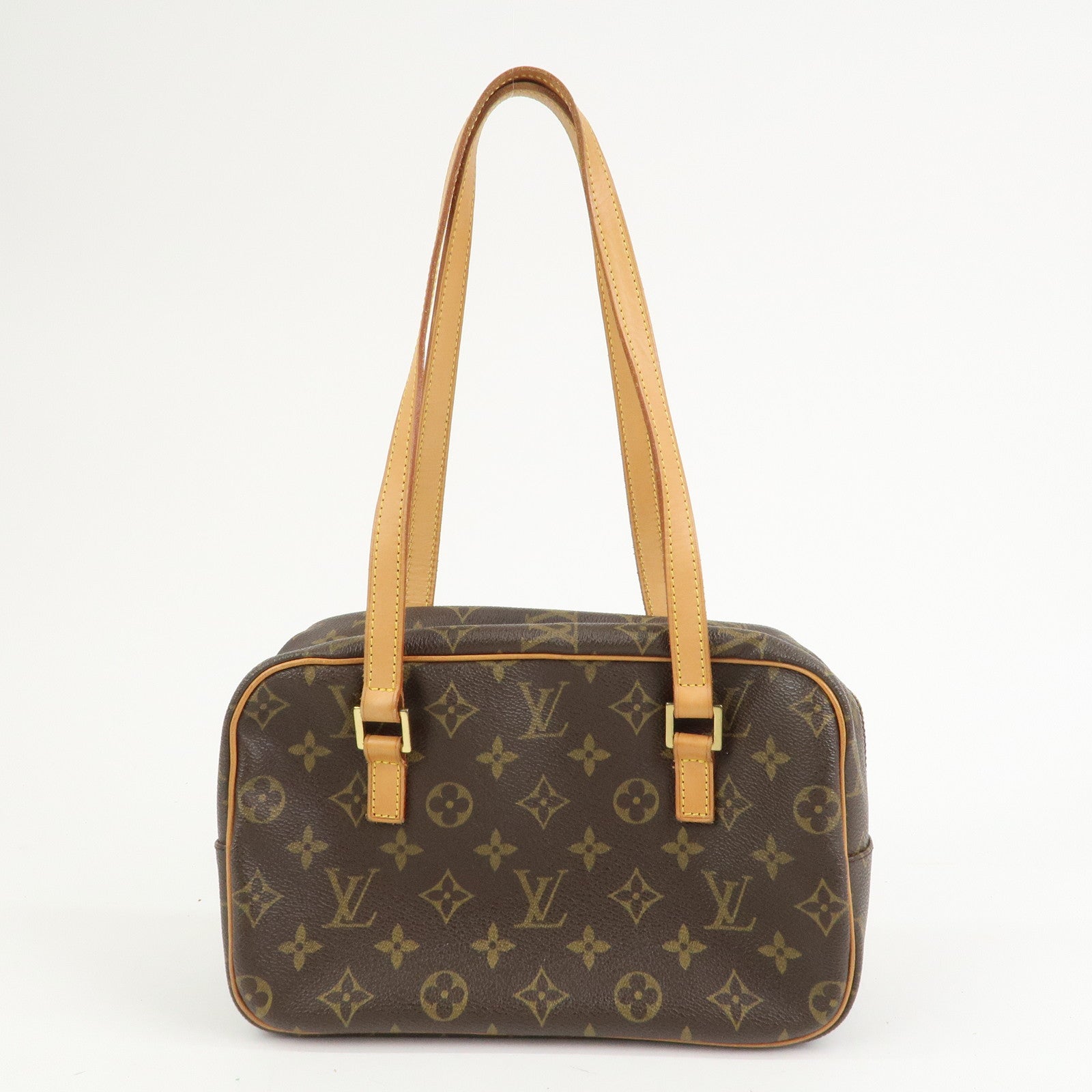 Louis Vuitton Monogram Cite MM Shoulder Bag Hand Bag Brown M51182