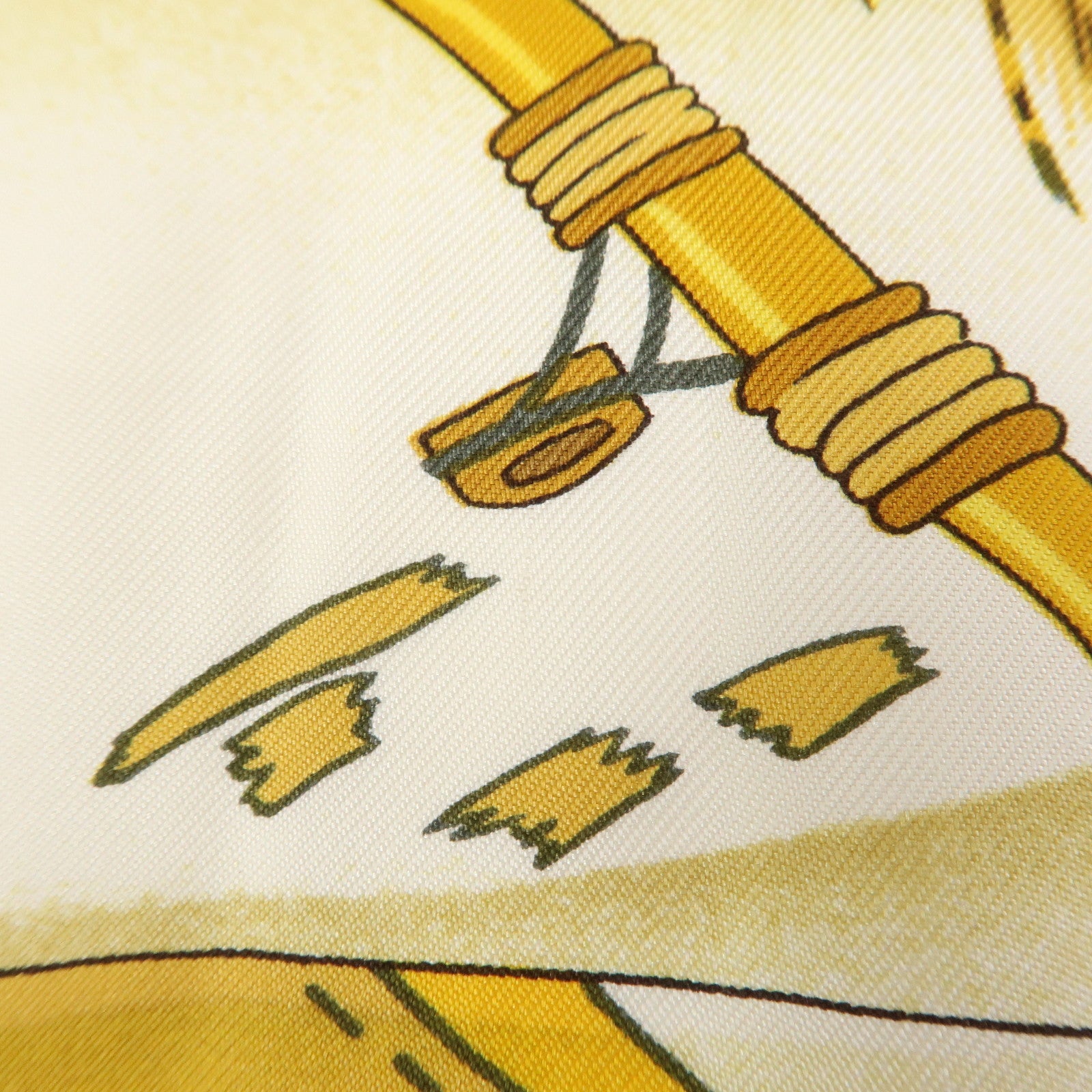 HERMES Carre 90 Silk 100% Scarf Soleil de Soie Gold Red Navy