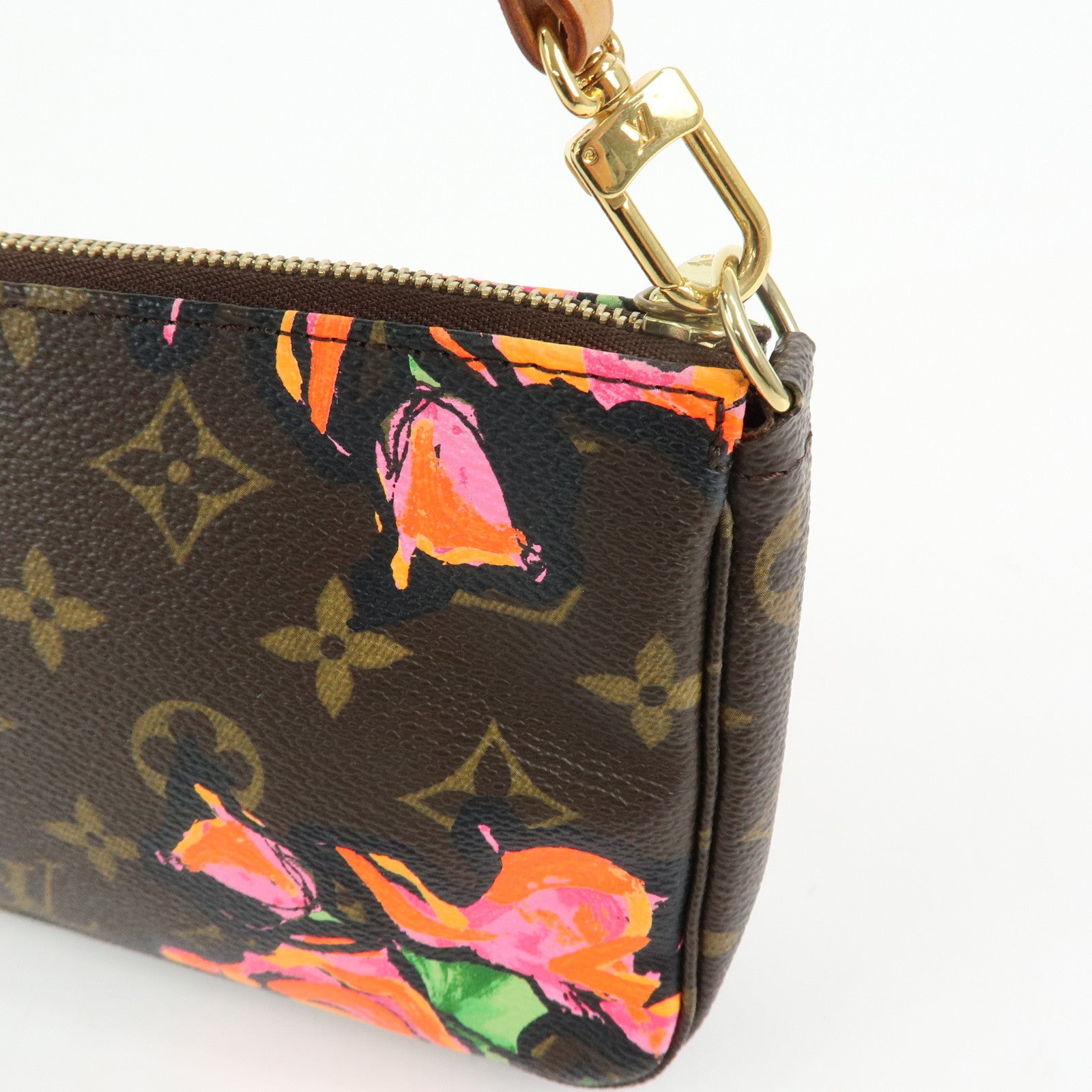 Louis Vuitton Monogram Rose Pochette Accessoires Pouch M48615