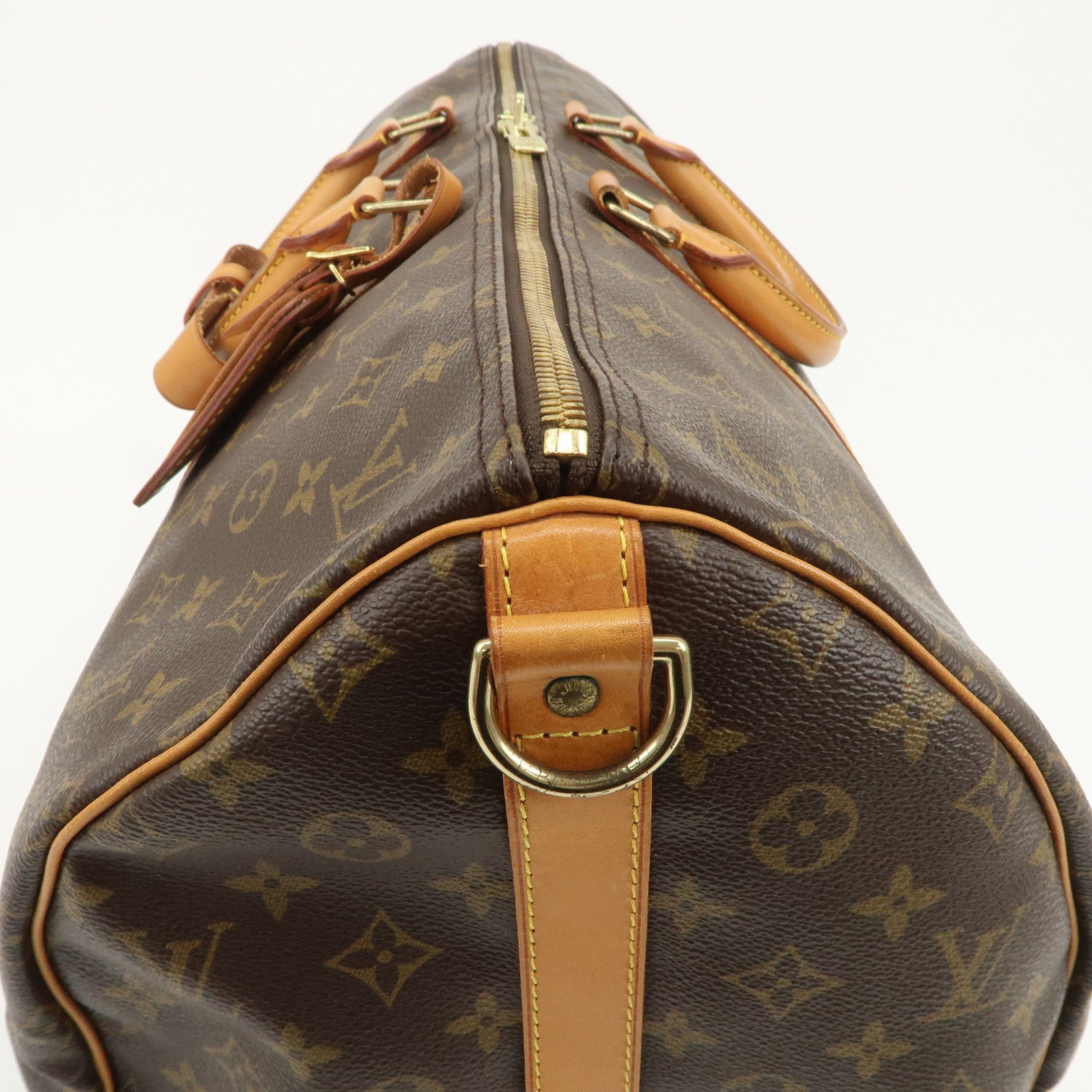 Louis Vuitton Monogram Keep All Bandouliere 55 Boston Bag M41414