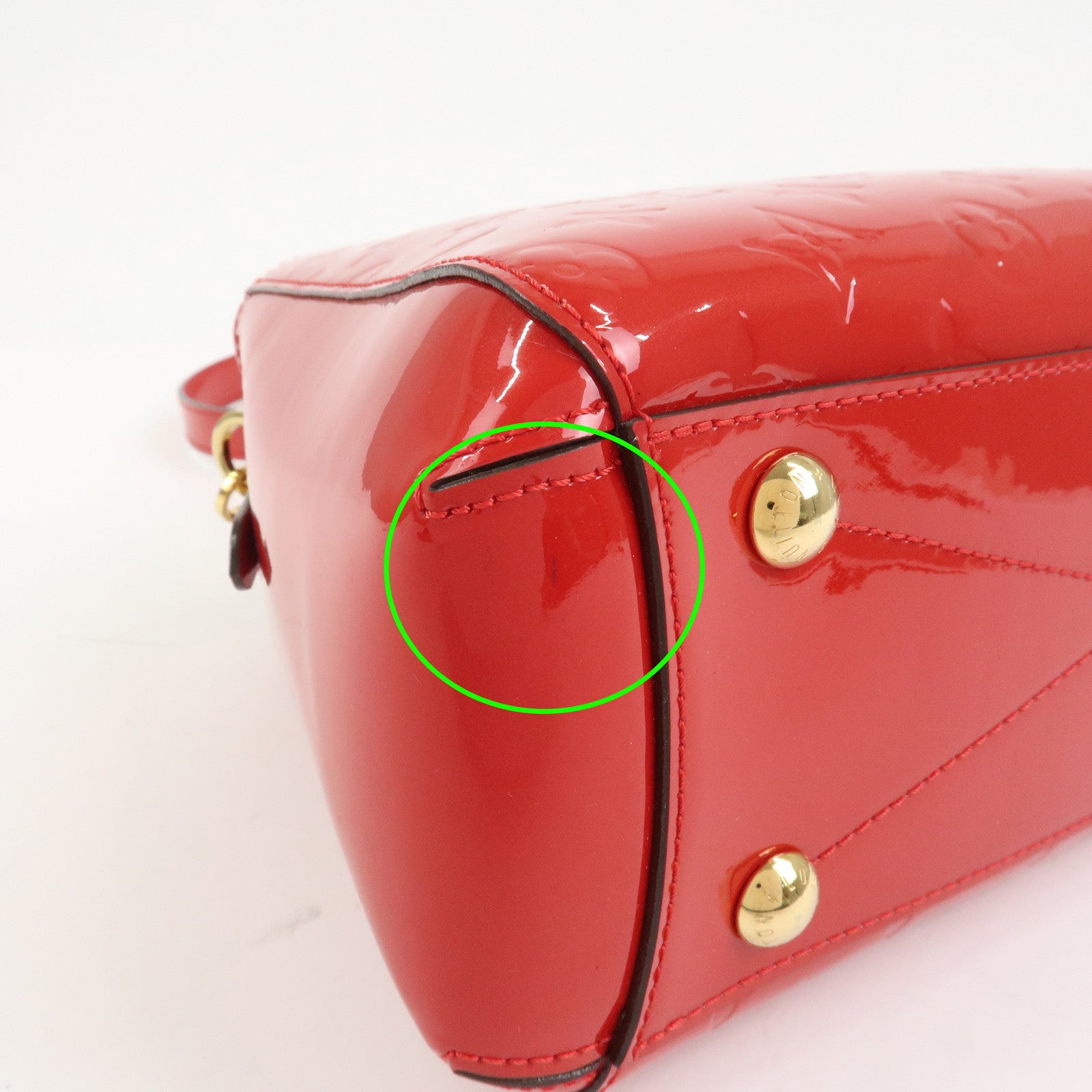 Louis Vuitton Monogram Vernis Montaigne BB 2Way Bag Hand Bag M50170