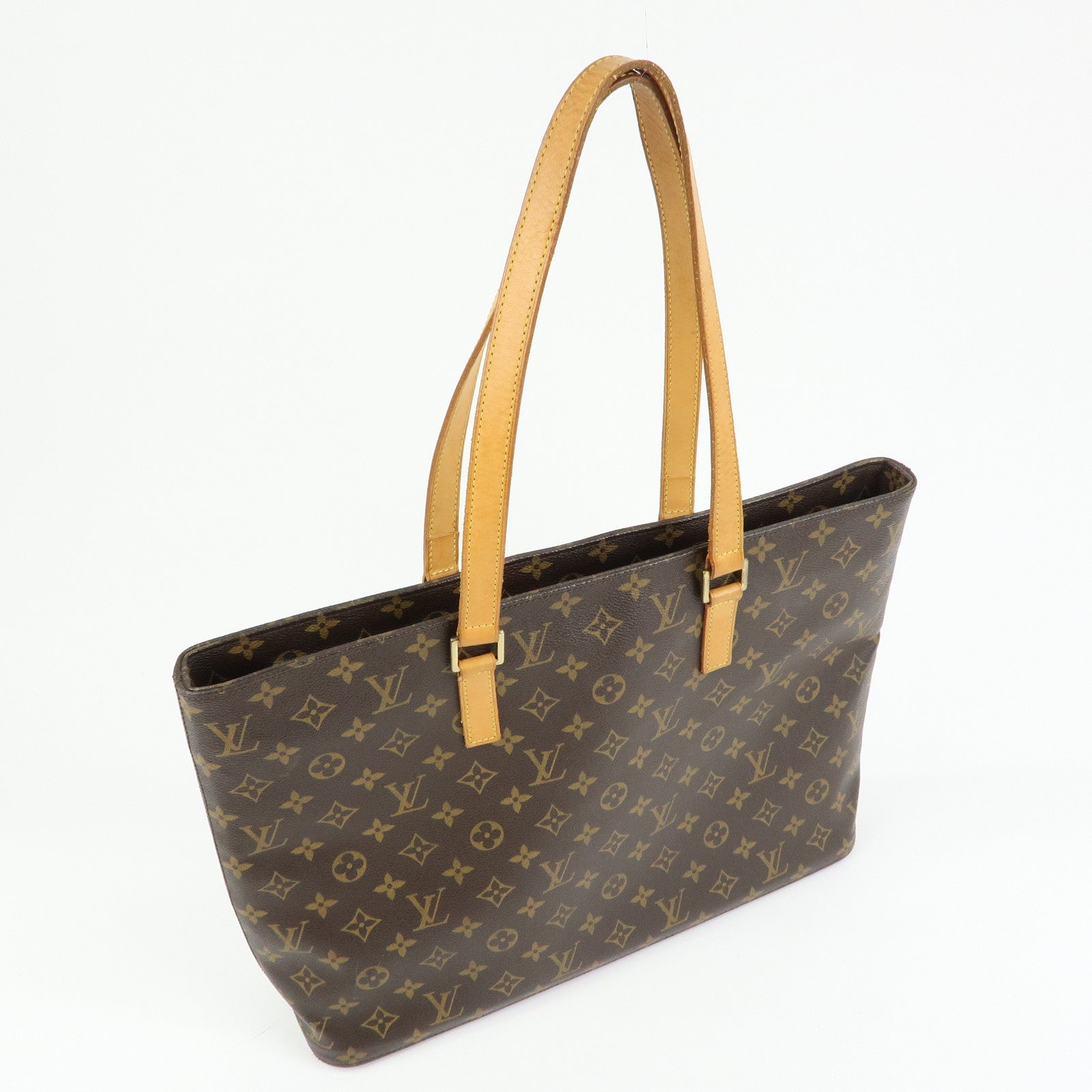 Louis Vuitton Monogram Luco Tote Bag Shoulder Bag Brown M51155