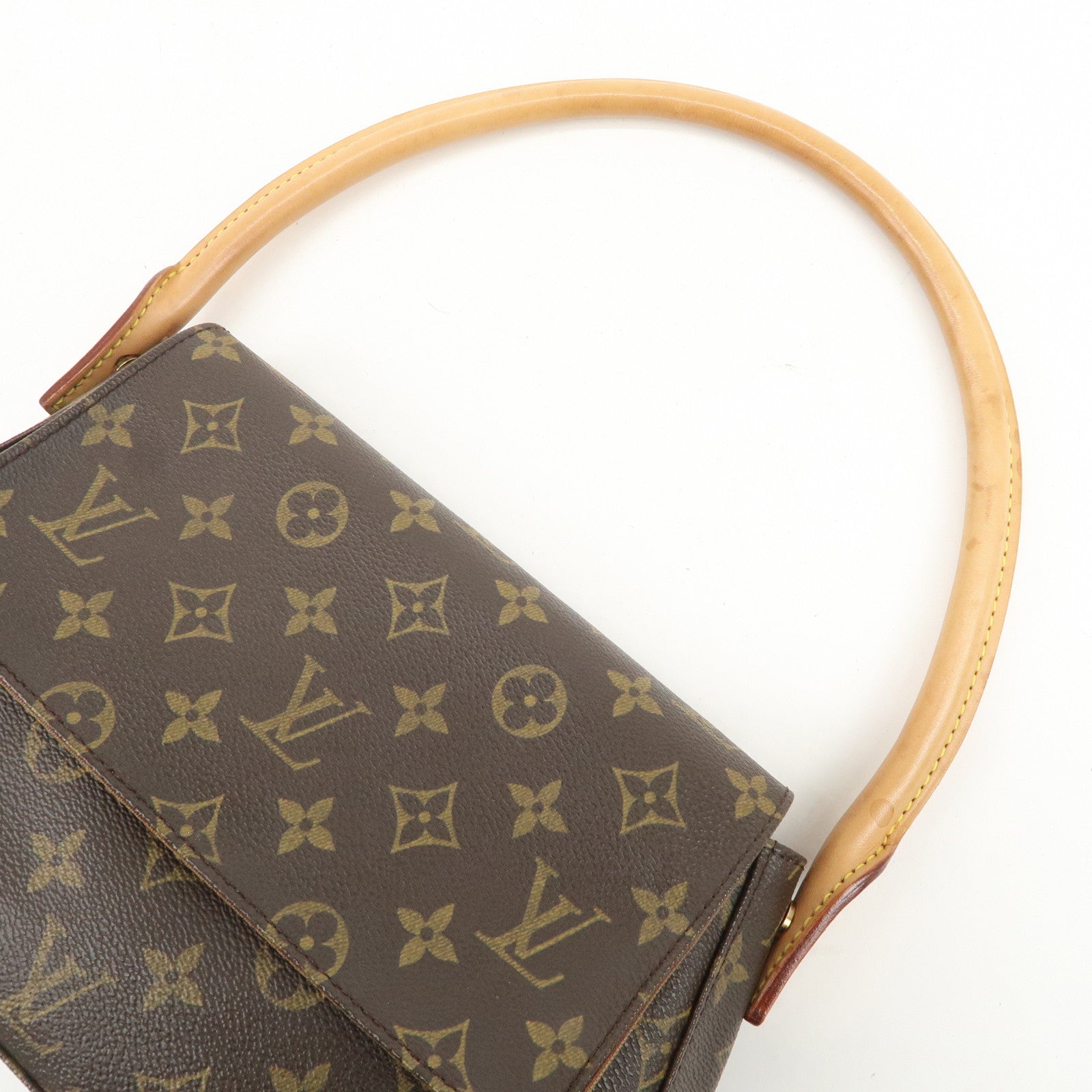 Louis Vuitton Monogram Mini Looping Shoulder Bag Brown M51147