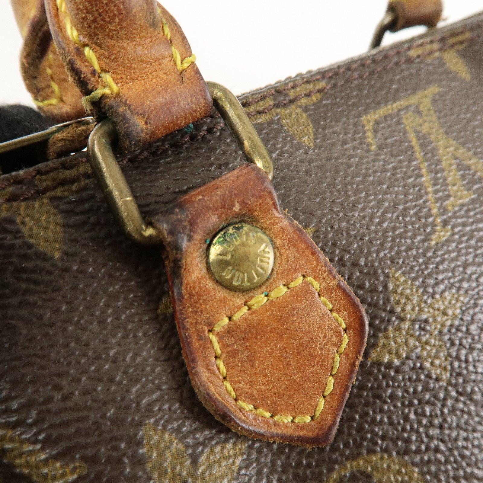 Louis Vuitton Monogram Mini Speedy Hand Bag M41534 Used