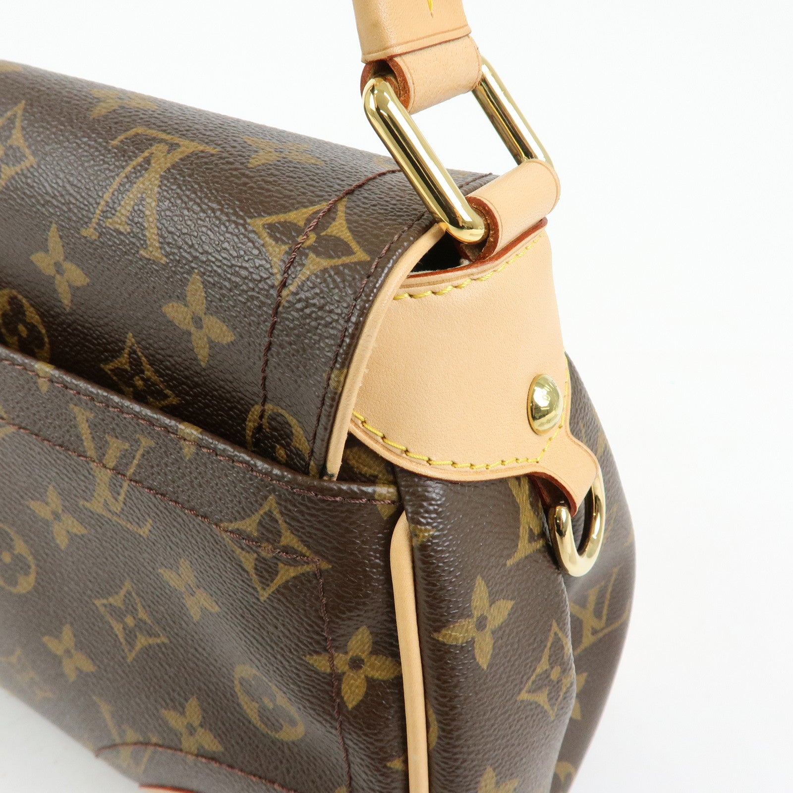 Louis Vuitton Monogram Beverly MM Shoulder Hand Bag Brown M40121