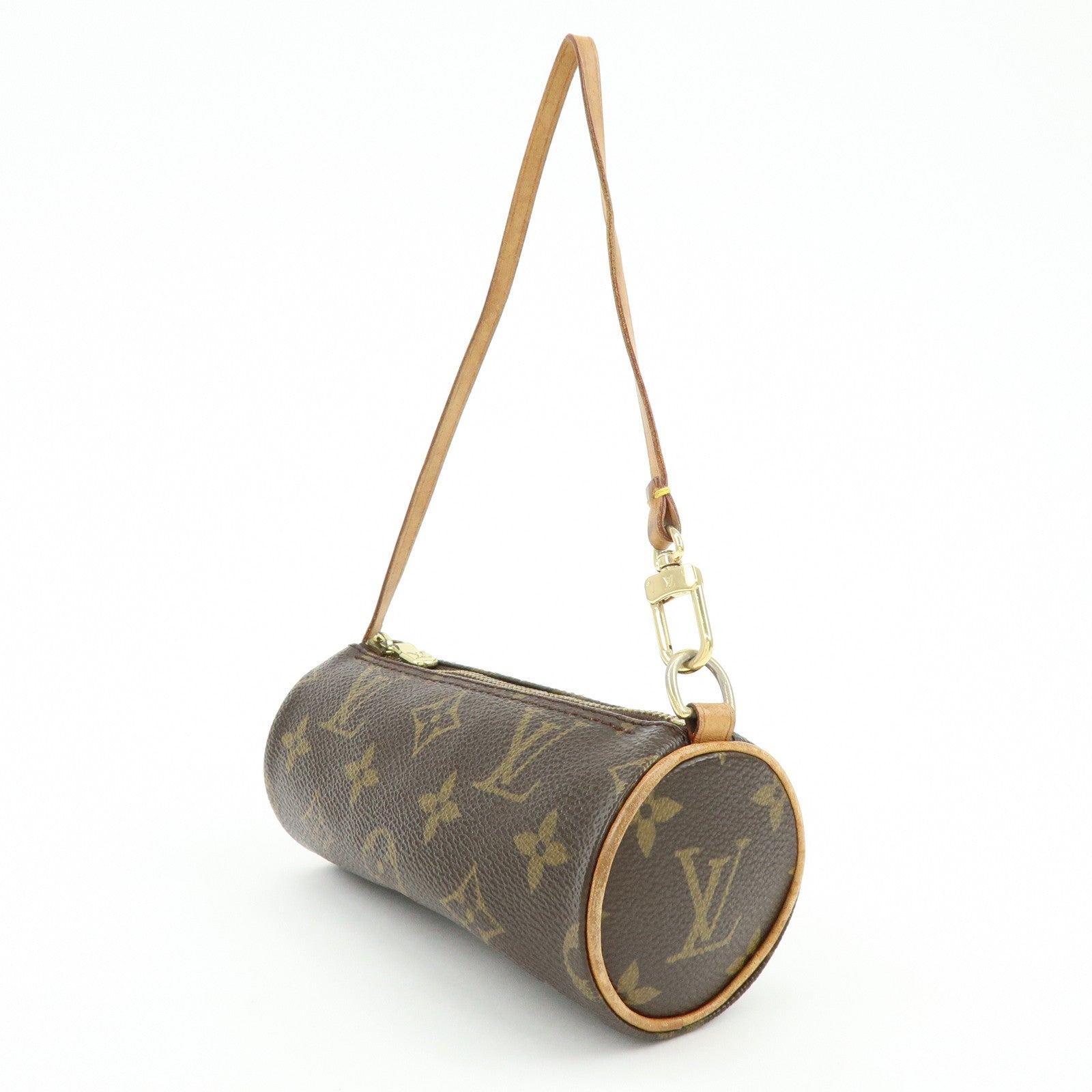 Louis Vuitton Monogram Mini Pouch for Papillon Bag Brown