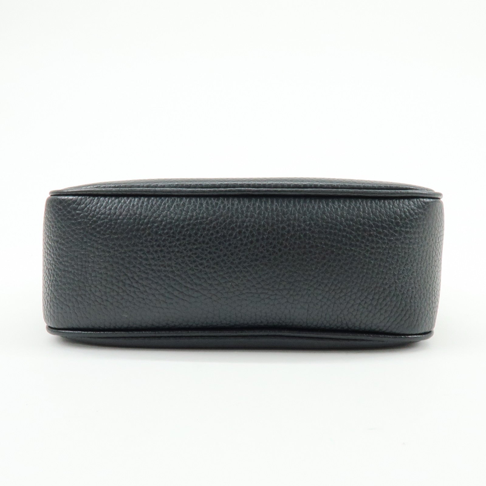 GUCCI SOHO Leather Small Disco Shoulder Crossbody Bag Black 722319