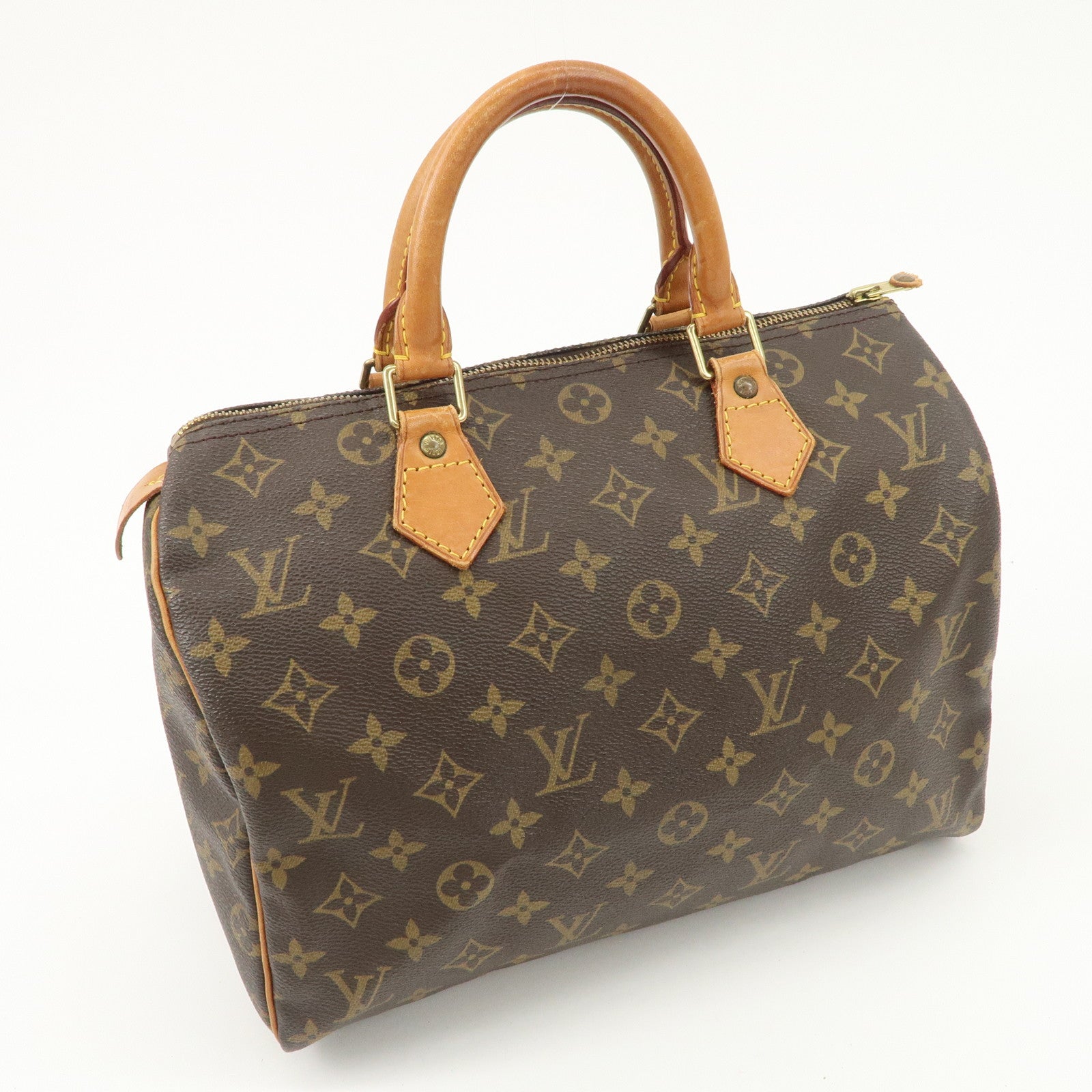 Louis Vuitton Monogram Speedy 30 Boston Bag Hand Bag M41526 Used