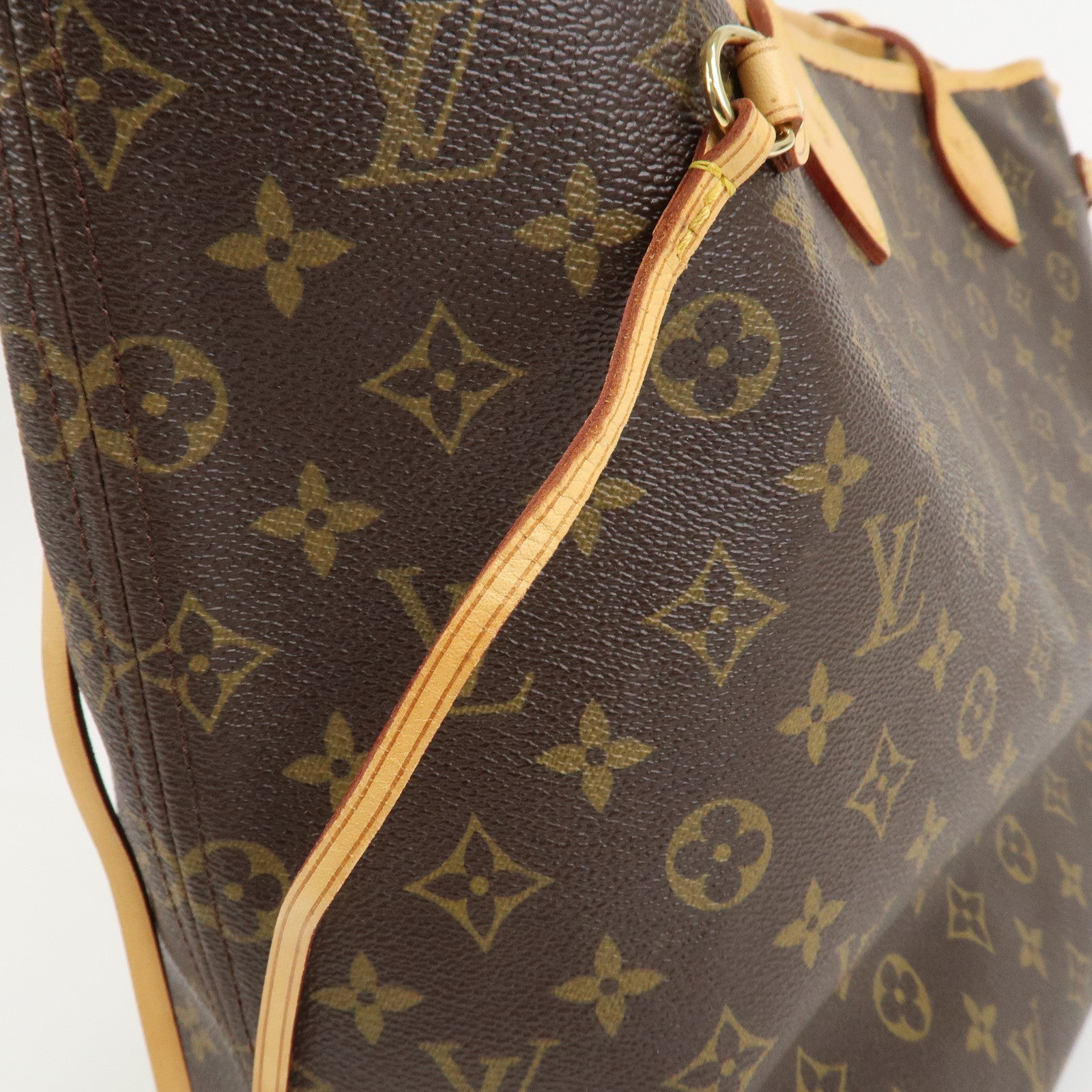 Louis Vuitton Monogram Neverfull GM Tote Bag Brown M40157