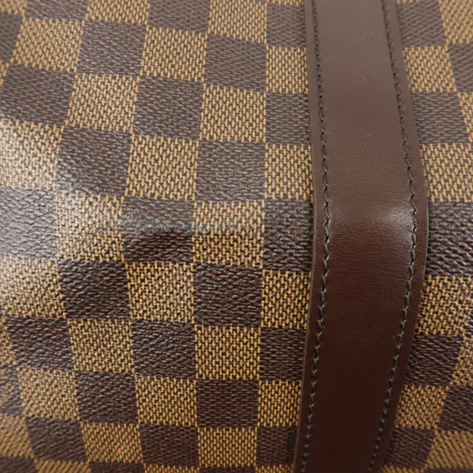 Louis Vuitton Damier Keep All 50 Boston Bag Brown N41427