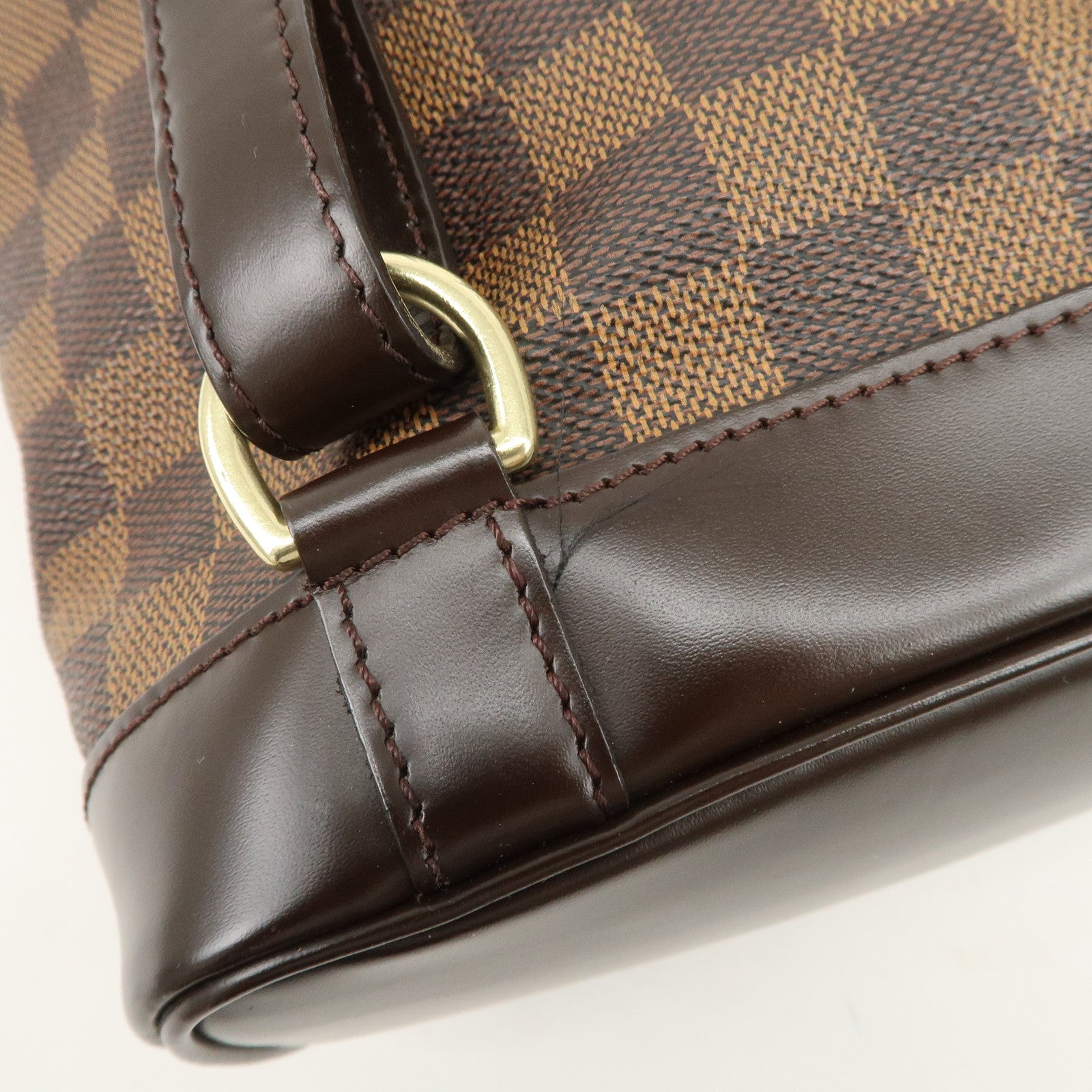 Louis Vuitton Damier Canvas Soho Backpack Ruck Sac Brown N51132