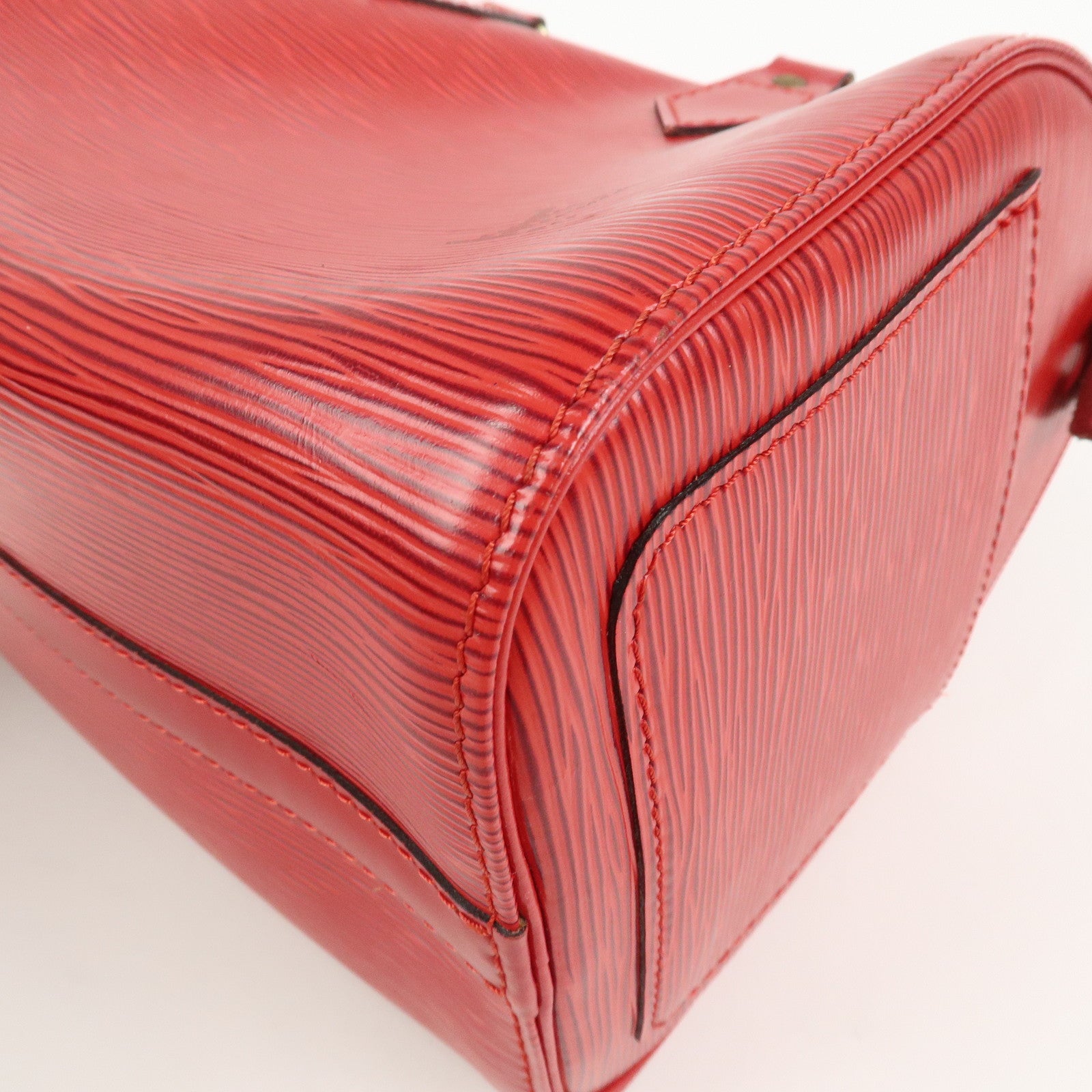 Louis Vuitton Epi Leather Speedy 30 Boston Bag Castilian Red M41526