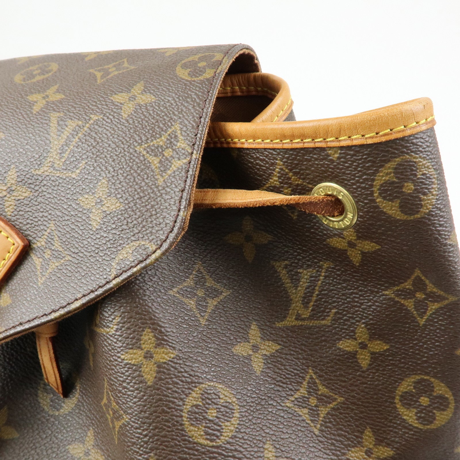 Louis Vuitton Monogram Montsouris GM Backpack Brown M51135