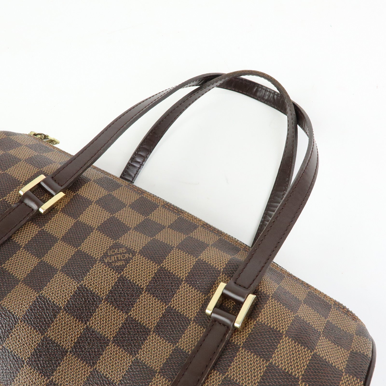 Louis Vuitton Damier Papillon 30 Hand Bag Ebene Brown N51303