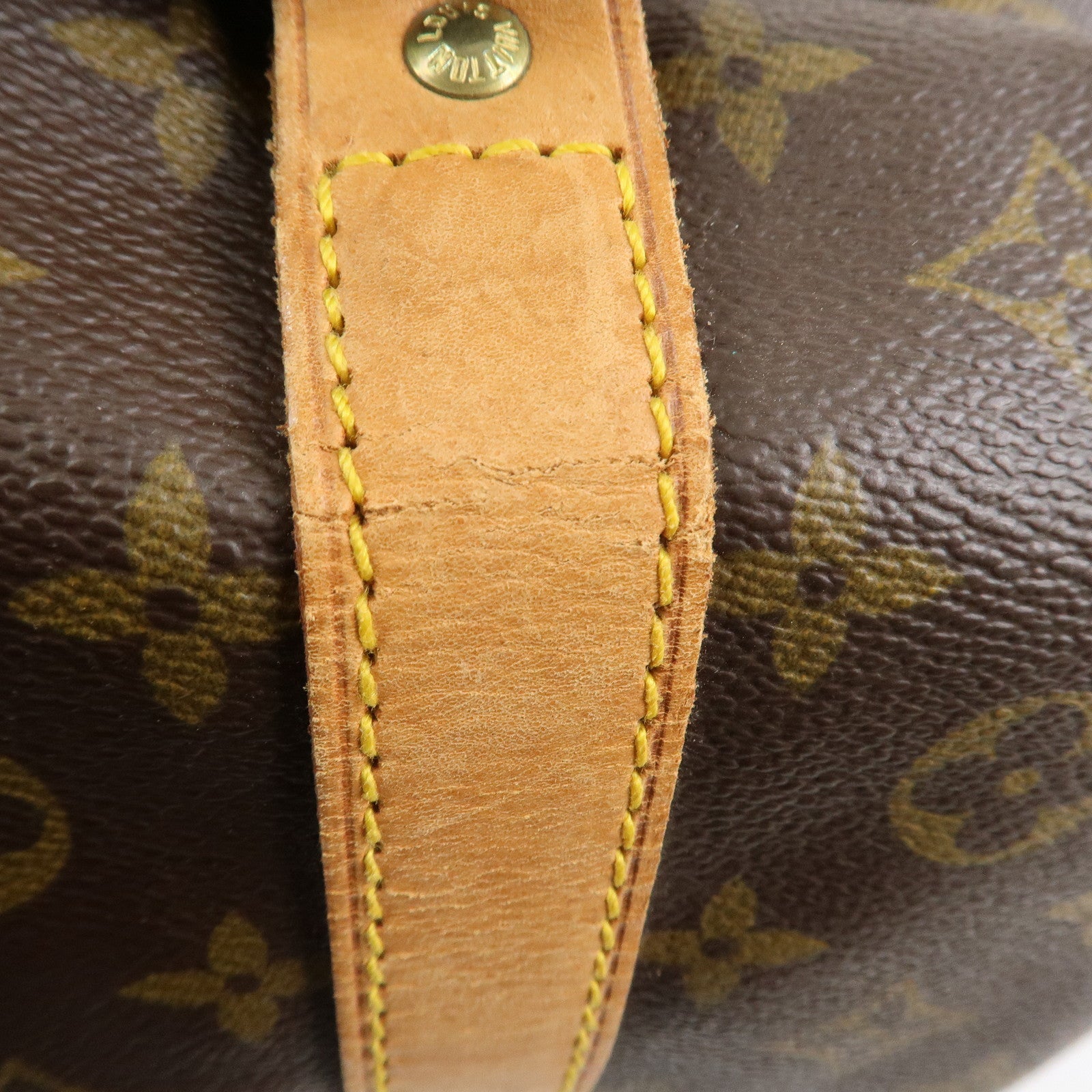 Louis Vuitton Monogram Keep All Bandouliere 60 Boston Bag M41412