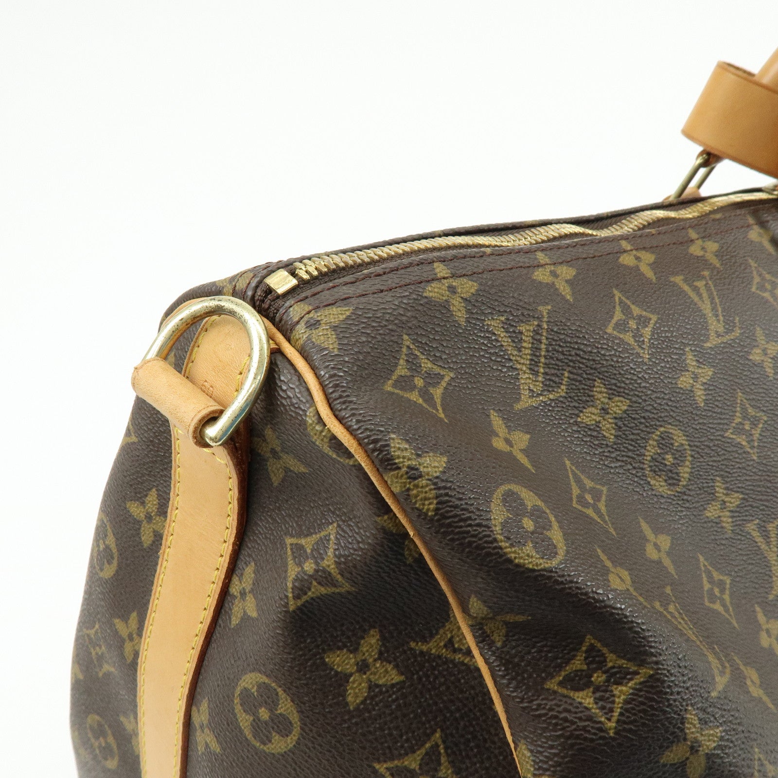 Louis Vuitton Monogram Keep All Bandouliere 60 Boston Bag M41412