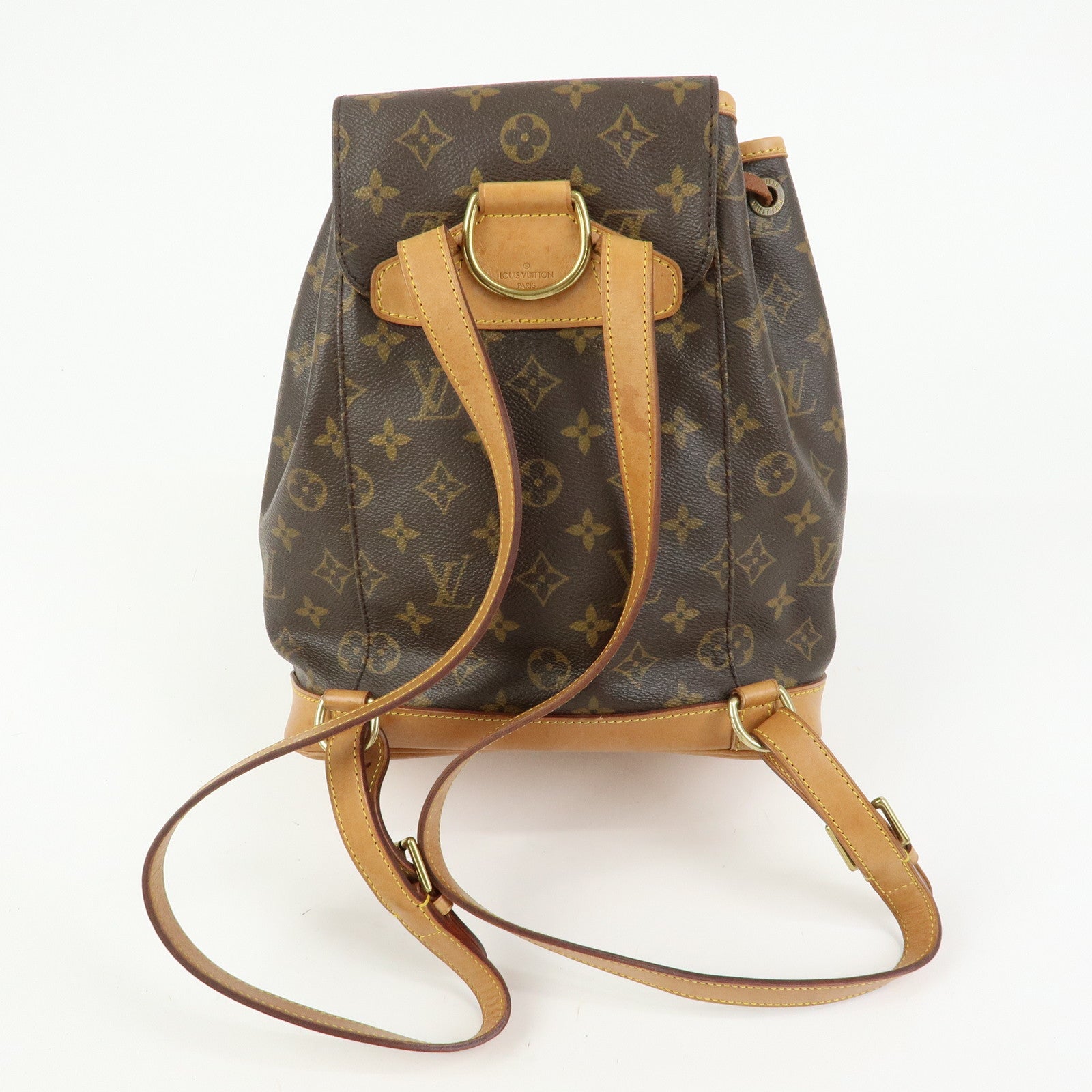 Louis Vuitton Monogram Montsouris MM Backpack Brown M51136