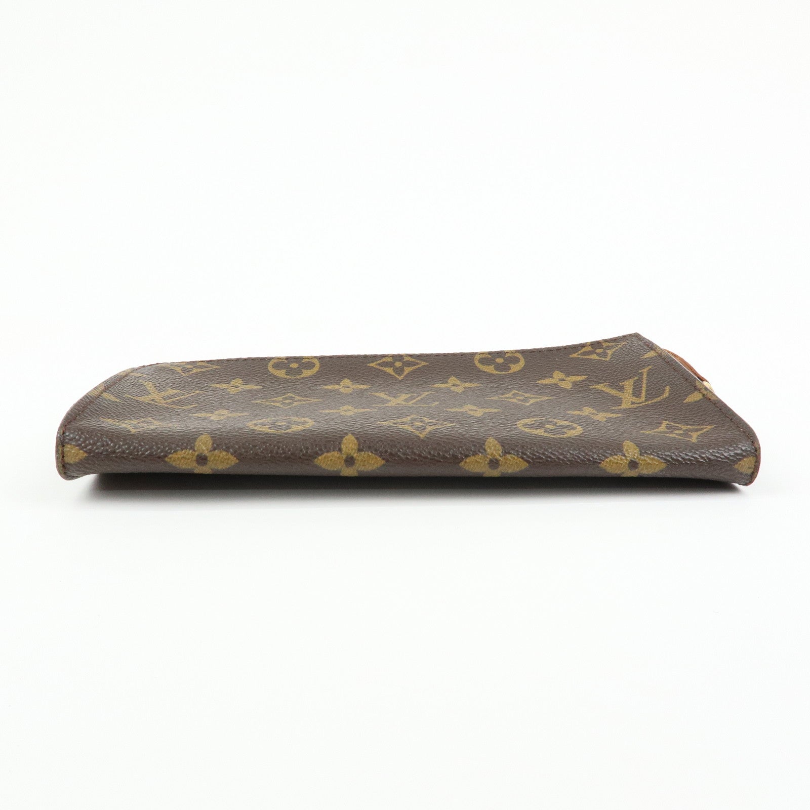 Louis Vuitton Monogram Canvas Pouch for Baguette GM Brown