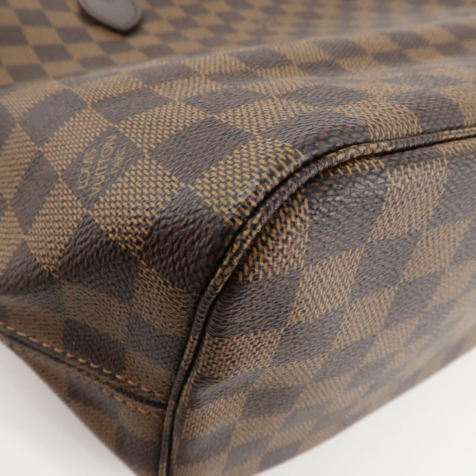 Louis Vuitton Damier Neverfull MM Tote Bag Shoulder Bag N51105 Used