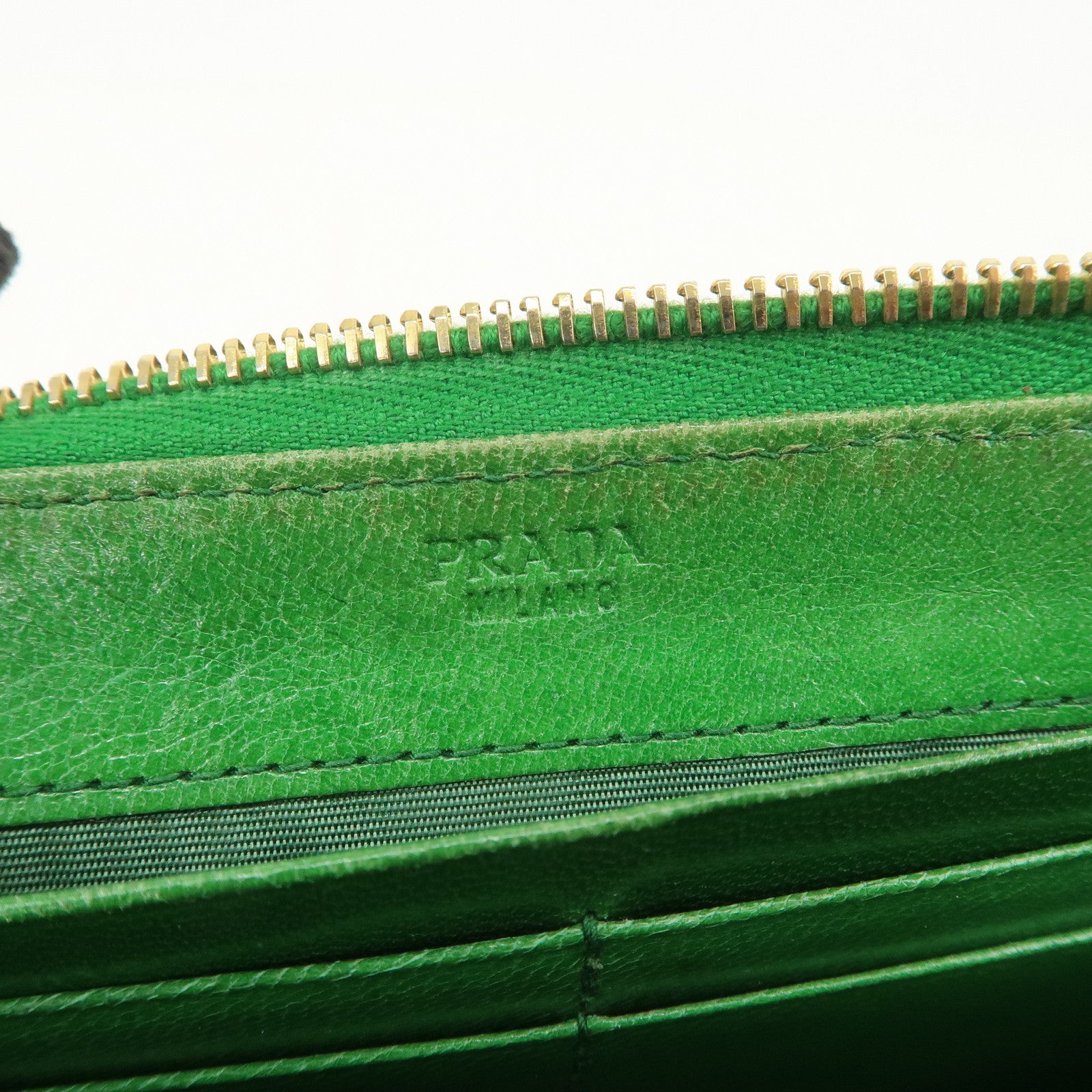 PRADA Leather Saffiano Leather Set of 3 Long Wallet 1MH132/1M1132