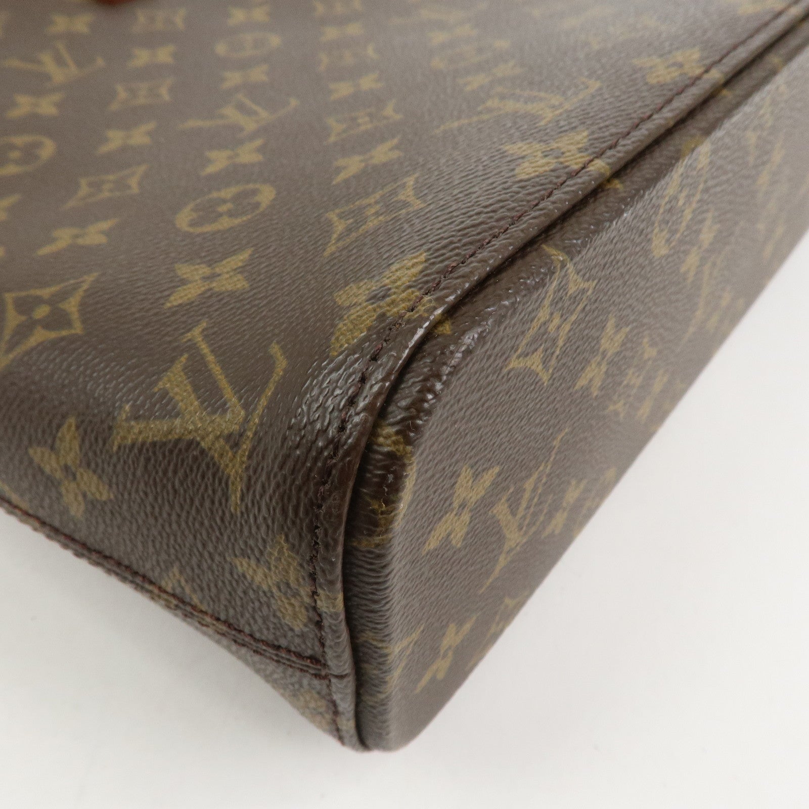 Louis Vuitton Monogram Luco Tote Bag Shoulder Bag Brown M51155