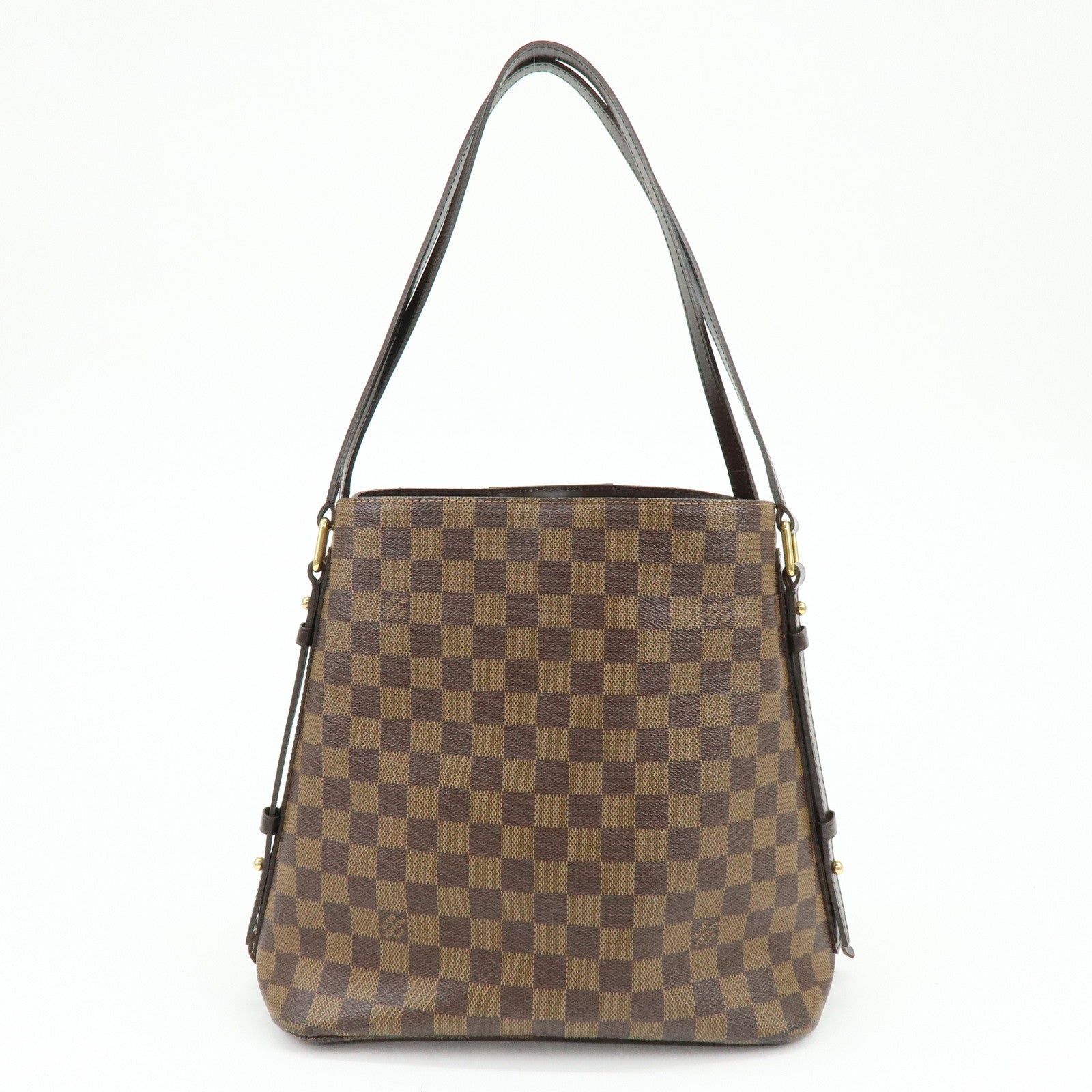 Louis Vuitton Damier Ebene Cabas Rivington Shoulder Bag N41108