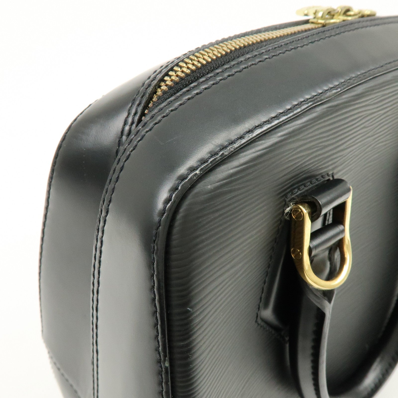 Louis Vuitton Epi Leather Sablons Hand Bag Noir Black M52042