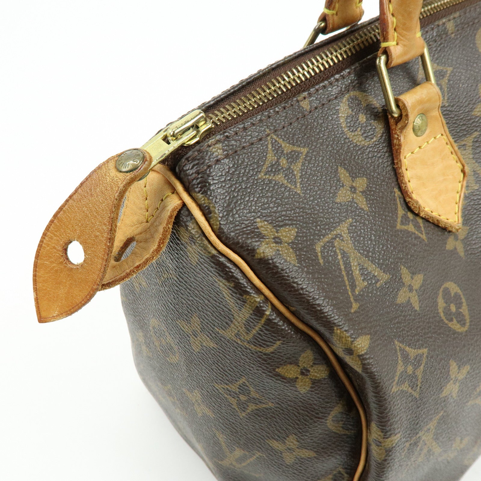Louis Vuitton Monogram Speedy 30 Boston Bag Hand Bag Brown M41526