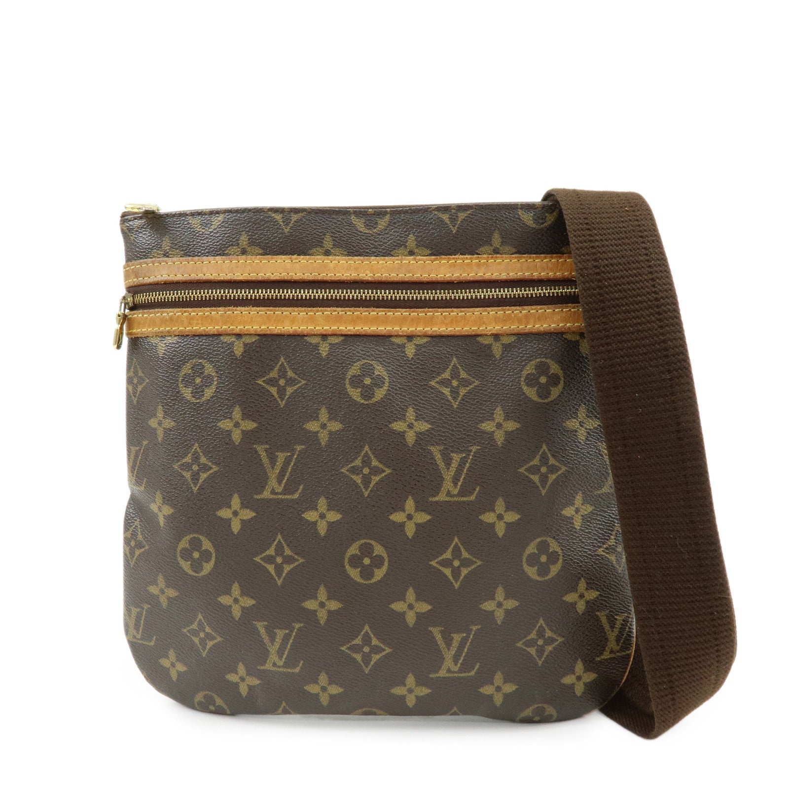 Louis Vuitton Monogram Pochette Bosphore Shoulder Bag M40044