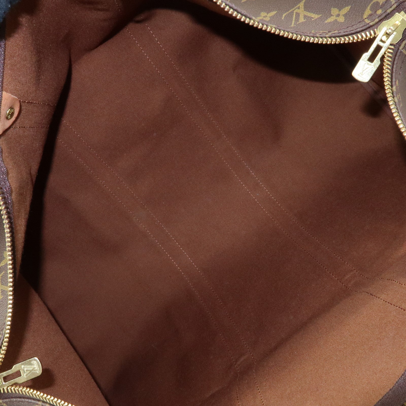 Louis Vuitton Monogram Keep All 50 Boston Bag Hand Bag Brown M41426